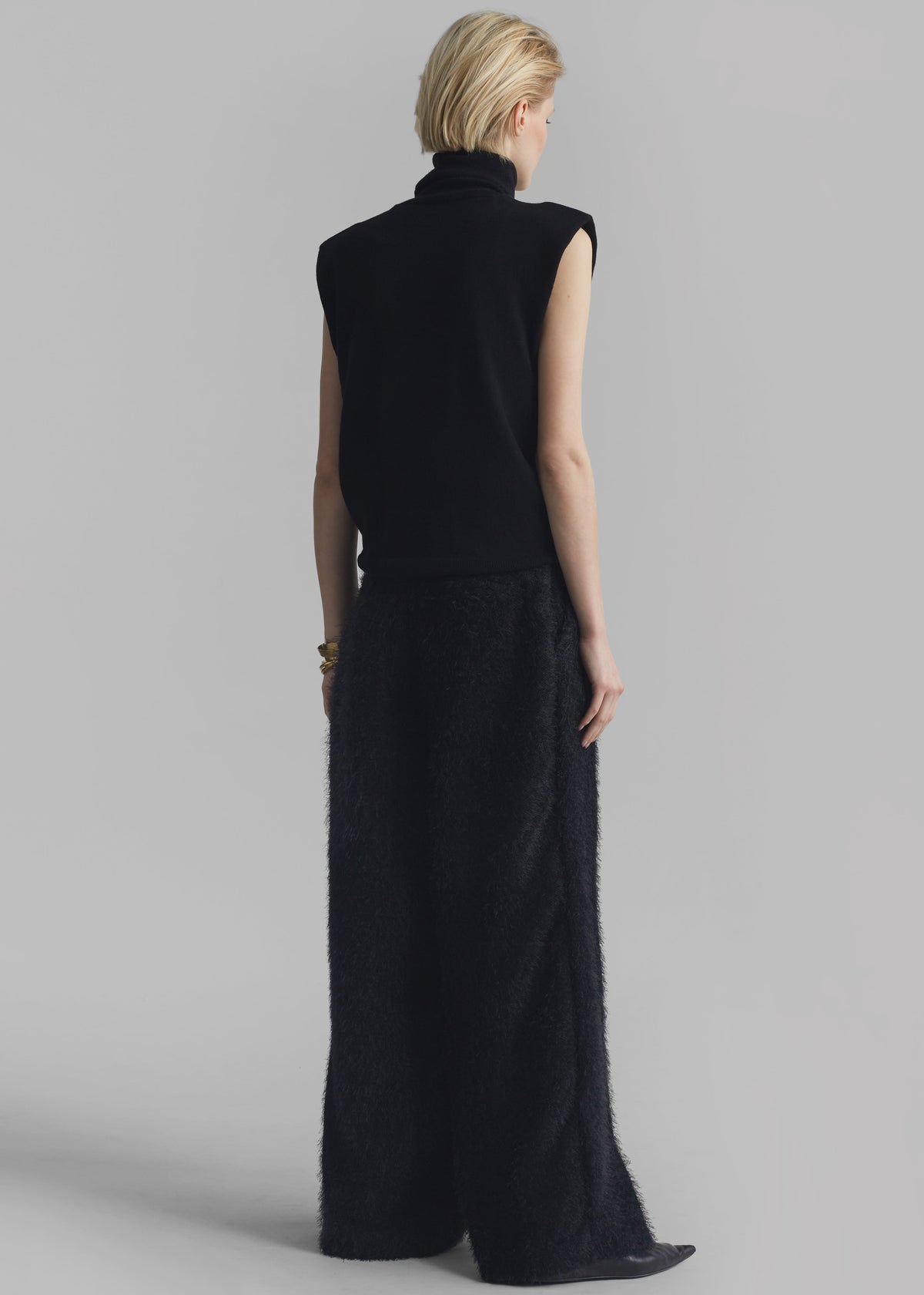 Millie Fluffy Pants - Black - 12