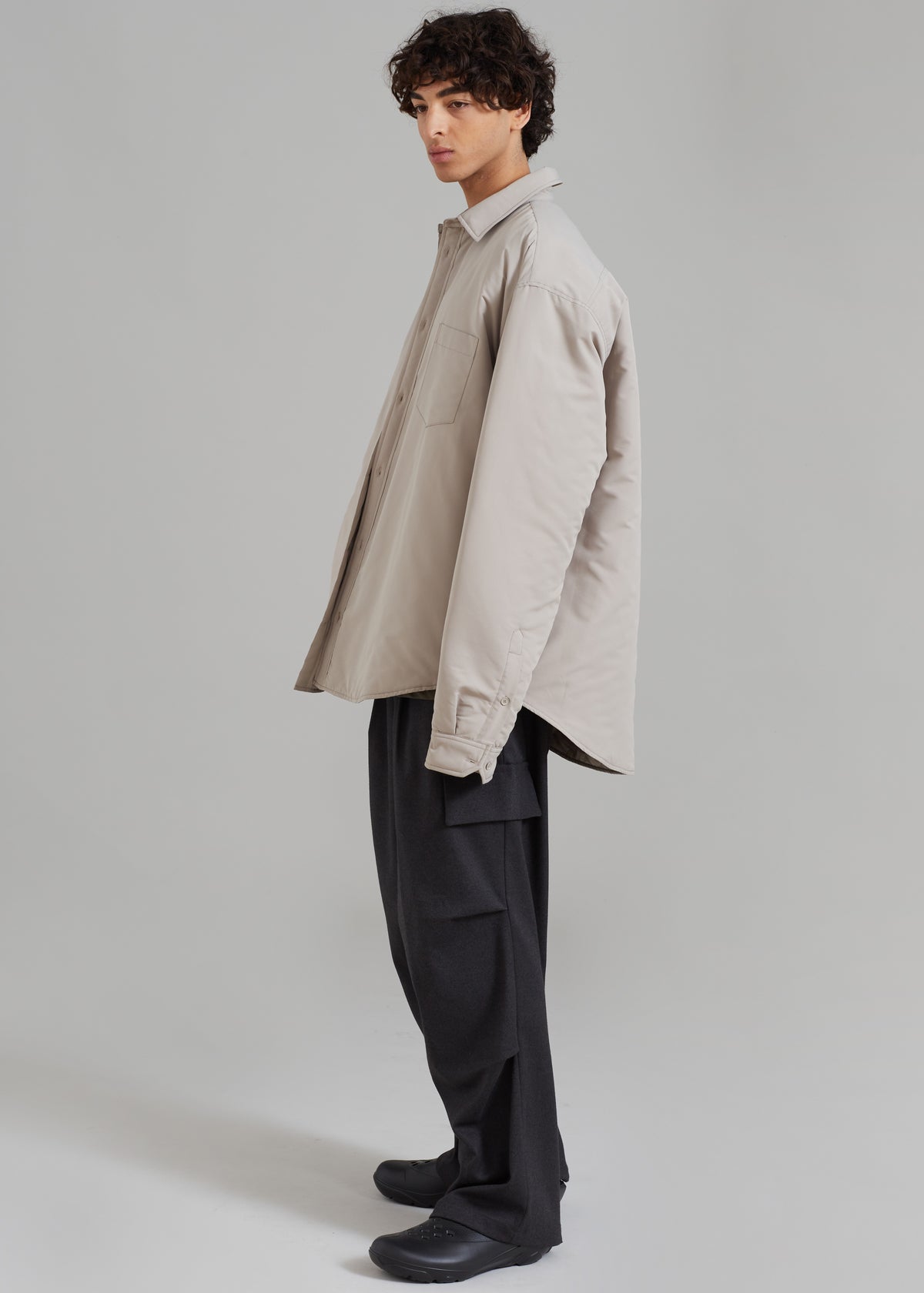 Dean Padded Shirt Jacket - Mastic - 11 - Maine Padded Shirt Jacket - Beige [gender-male]