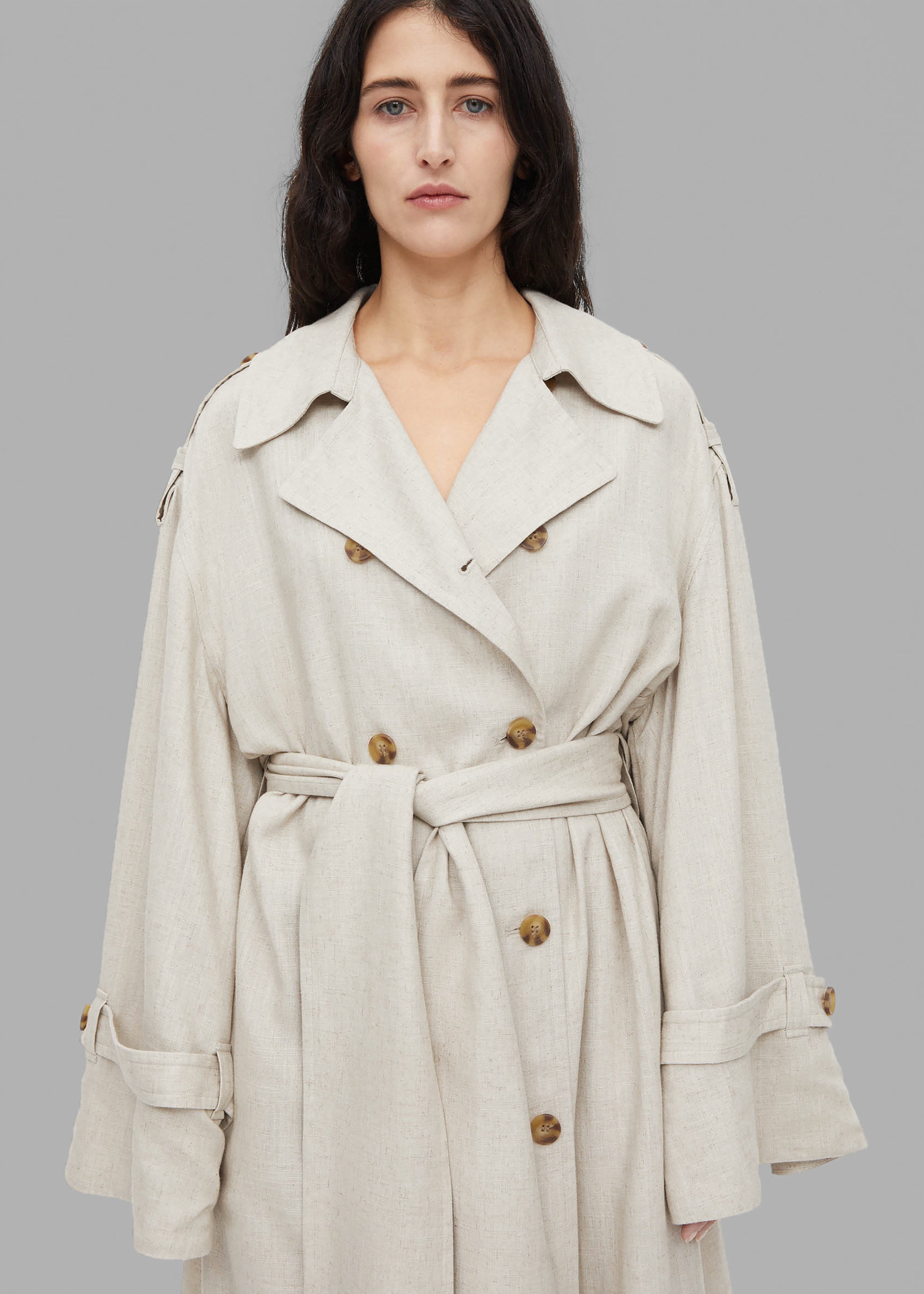 By Malene Birger Alanise Trench Undyed