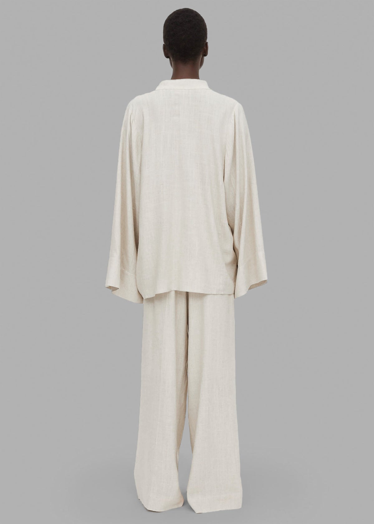 By Malene Birger Lomaria Blouse - Undyed - 7