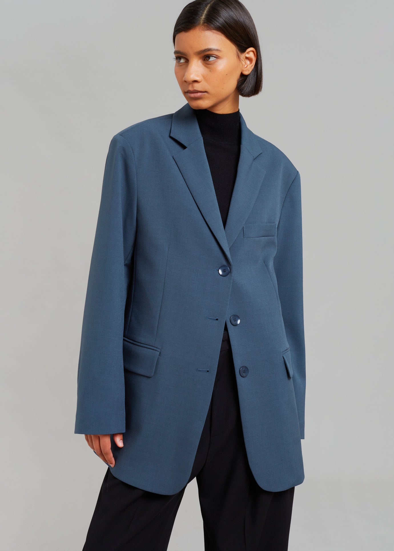 Marquesa Blazer - Slate Grey - 1