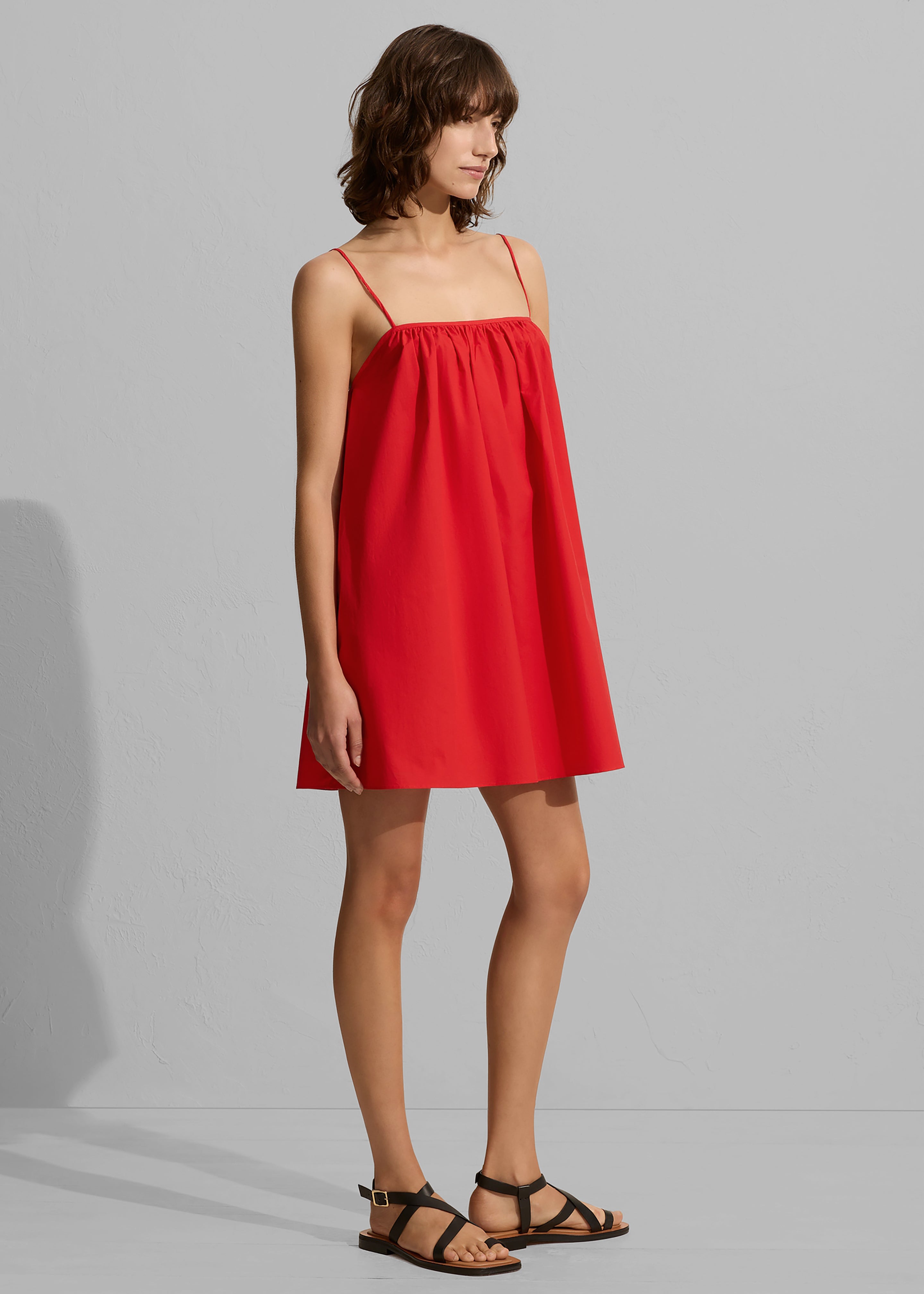 Matteau Voluminous Cami Mini Dress - Rosso - 3