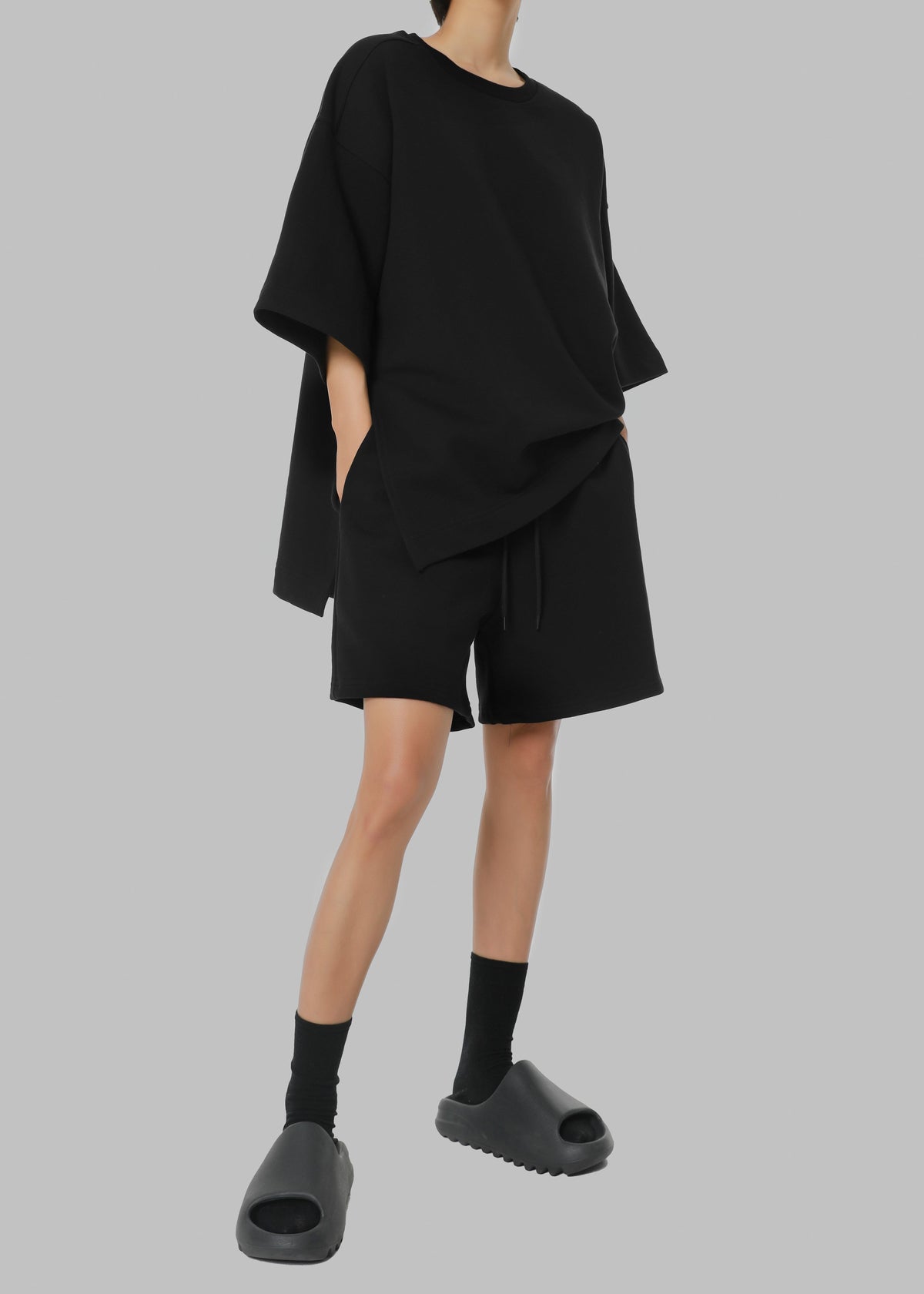 Memphis Fleece Set - Black - 3