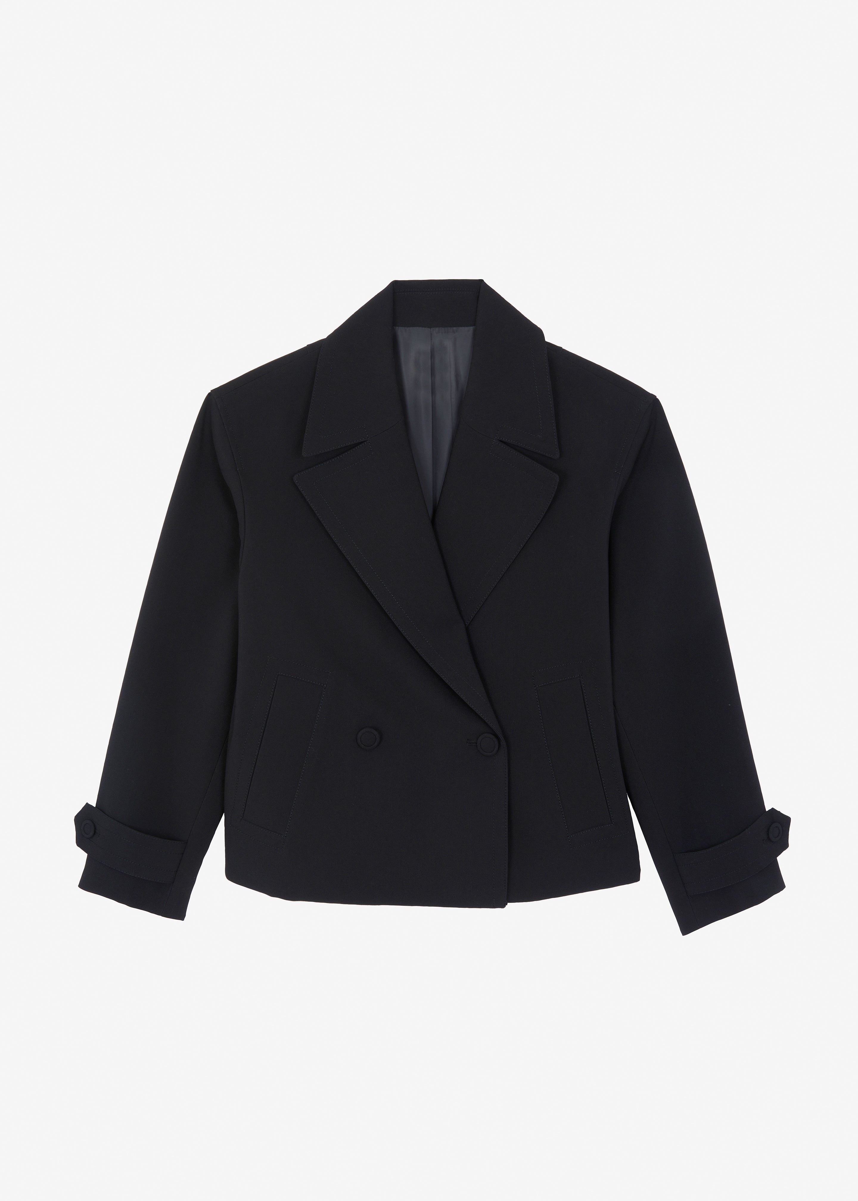 Neilin Boxy Jacket - Black - 8
