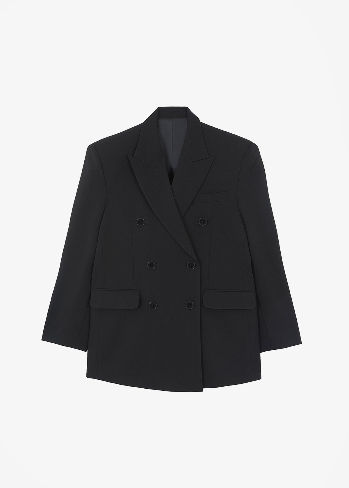 Nessi Double Breasted Blazer - Black - 8