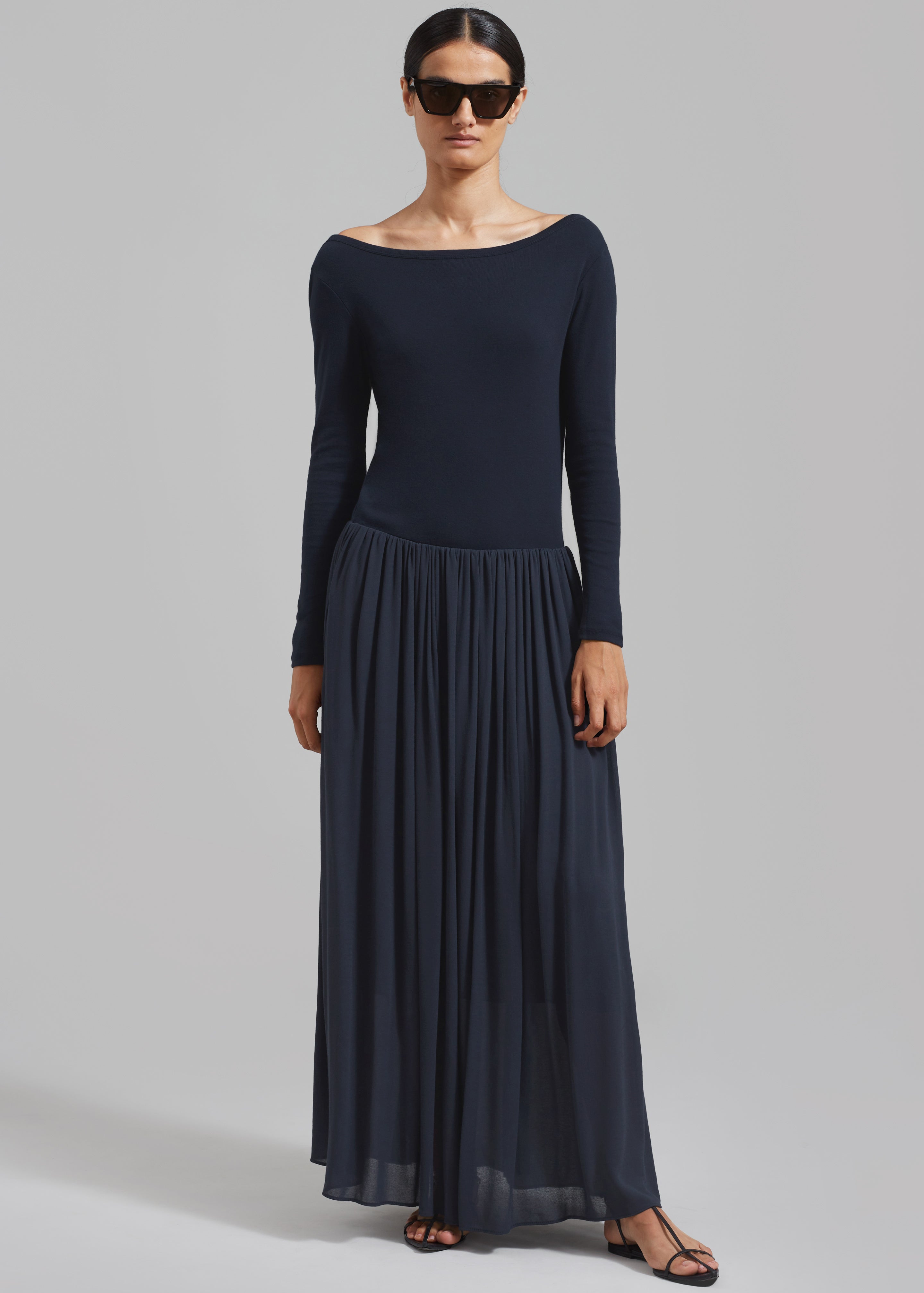 Coast navy odetta hotsell maxi dress