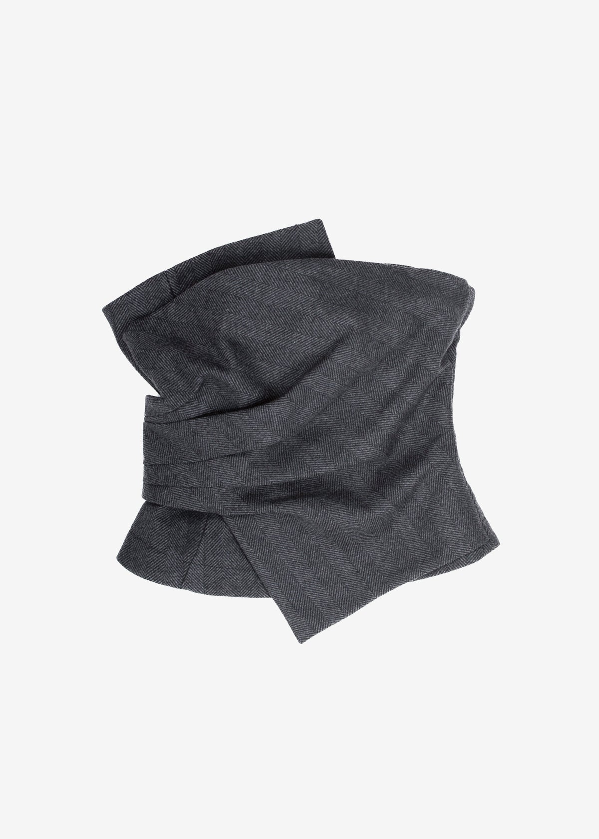Puppets And Puppets Mantle Wrapped Corset Top - Grey - 7