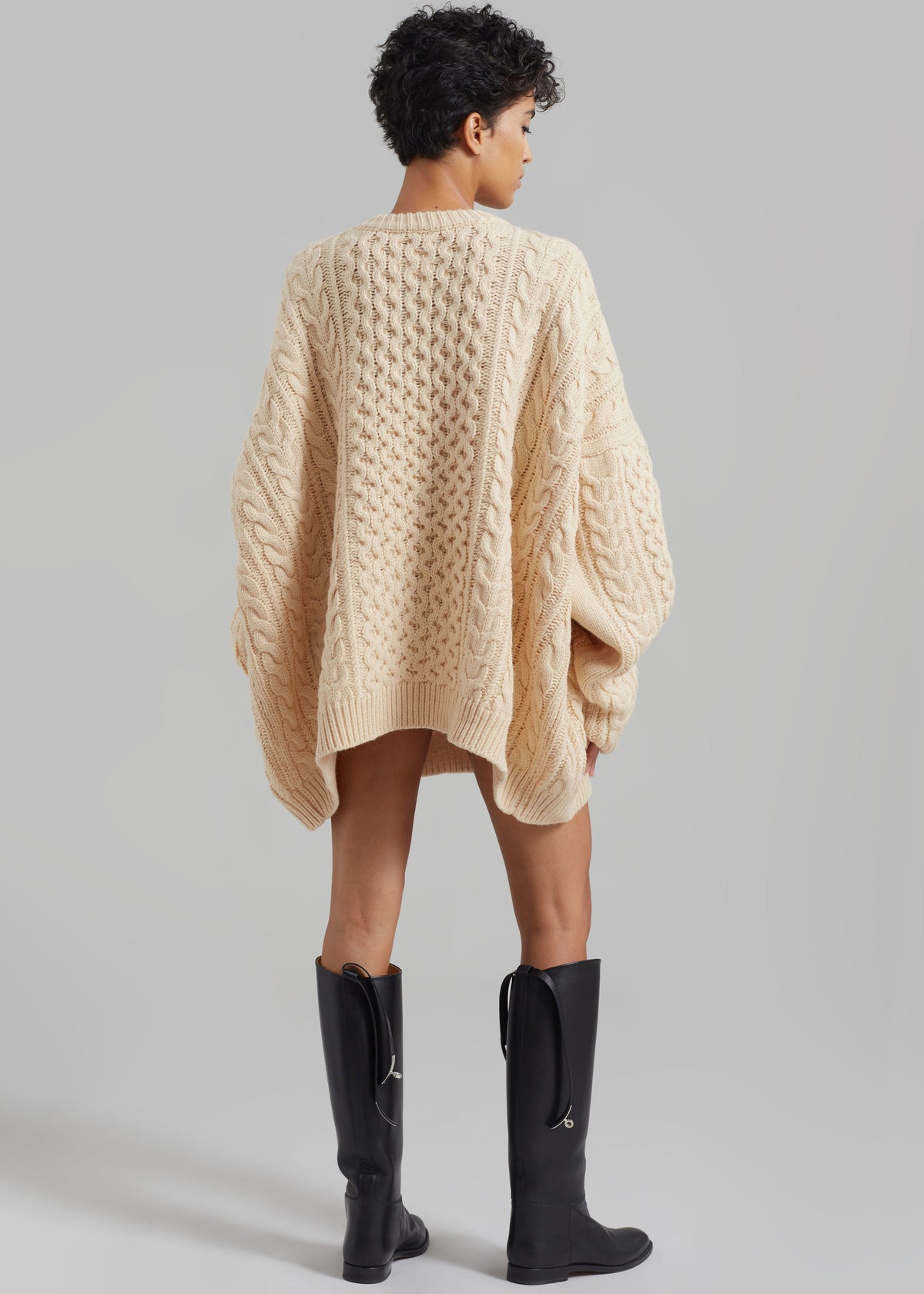 Pailey Braided Sweater Cream – The Frankie Shop Europe
