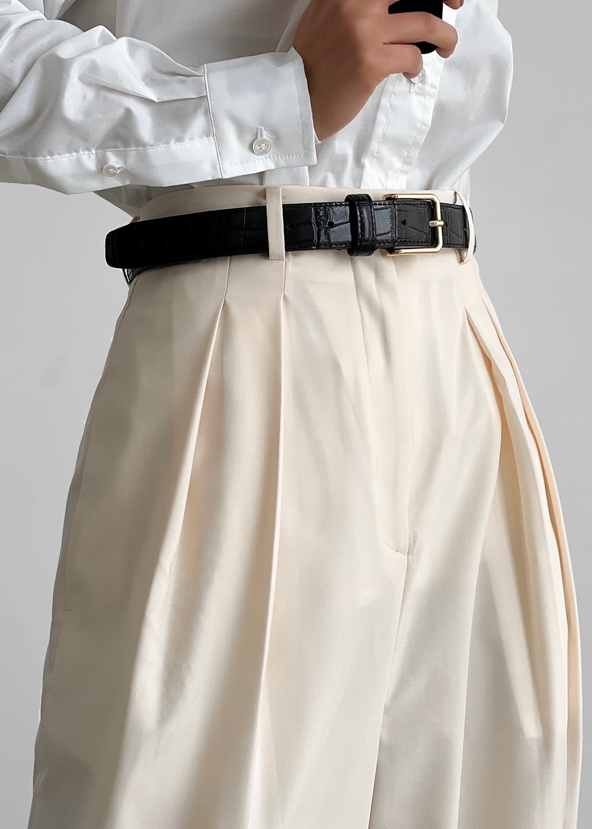 Pamela Trousers - Cornsilk - 8