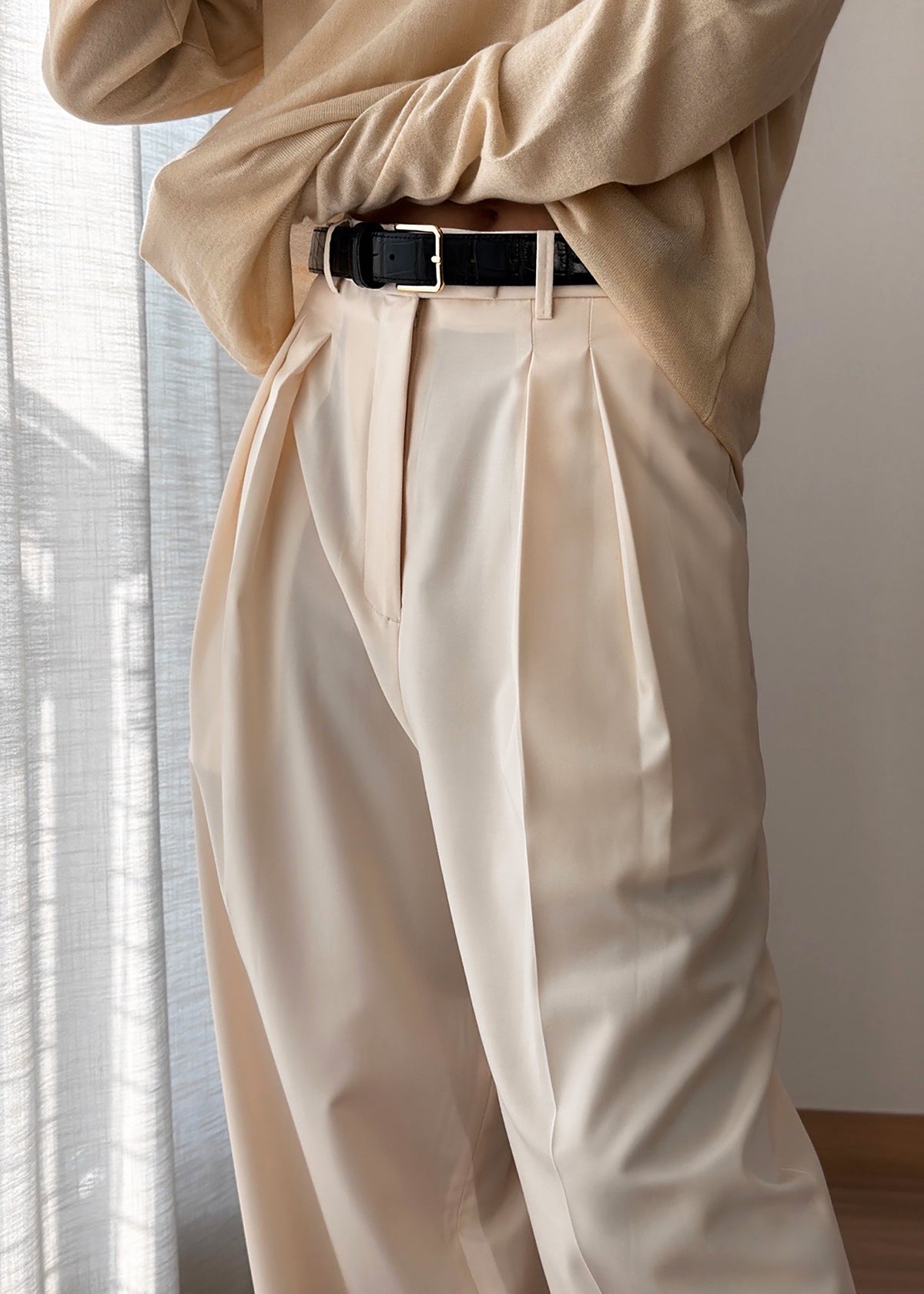 Pamela Trousers - Cornsilk - 9