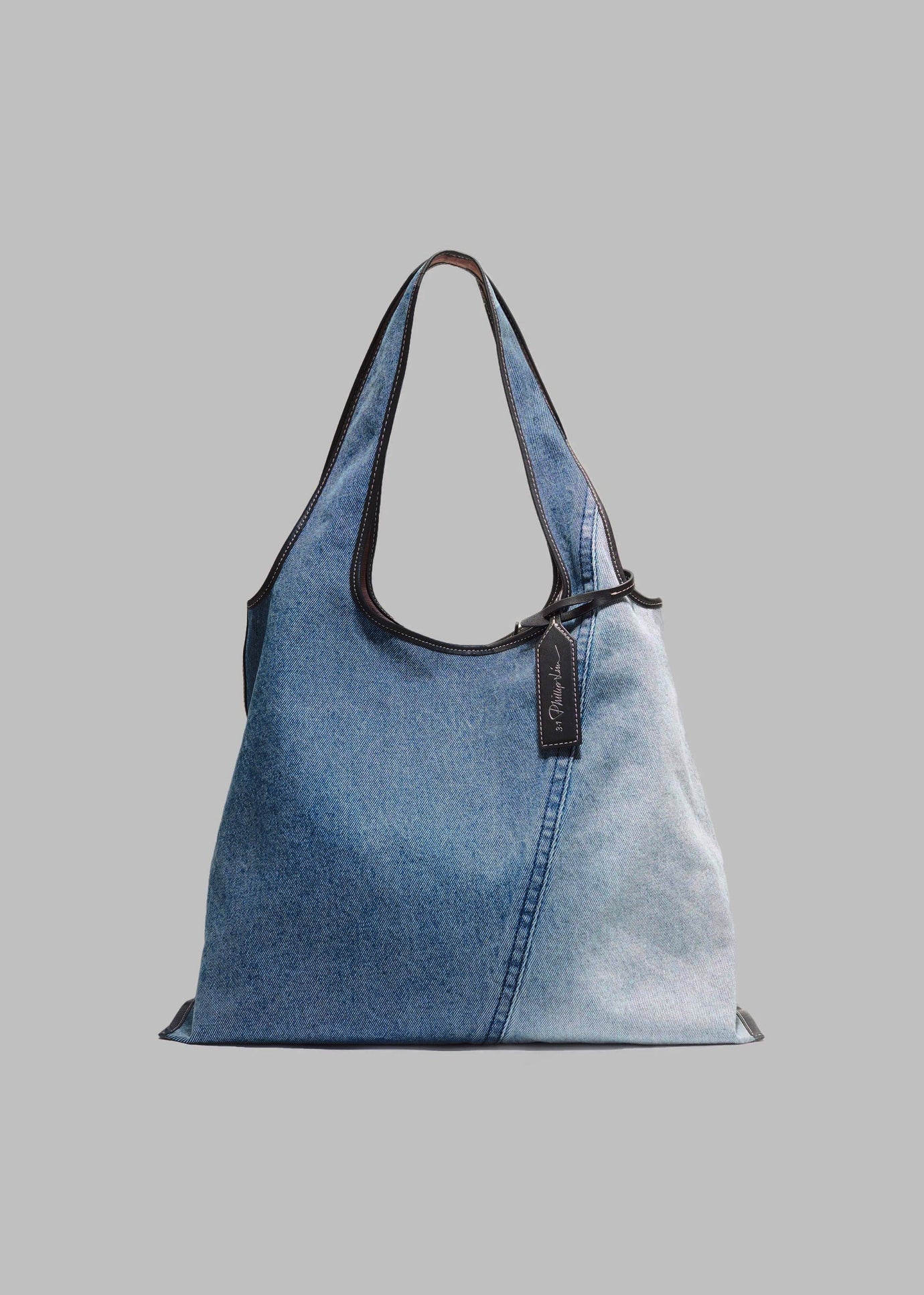 3.1 Phillip Lim Denim Market Tote - Indigo - 1