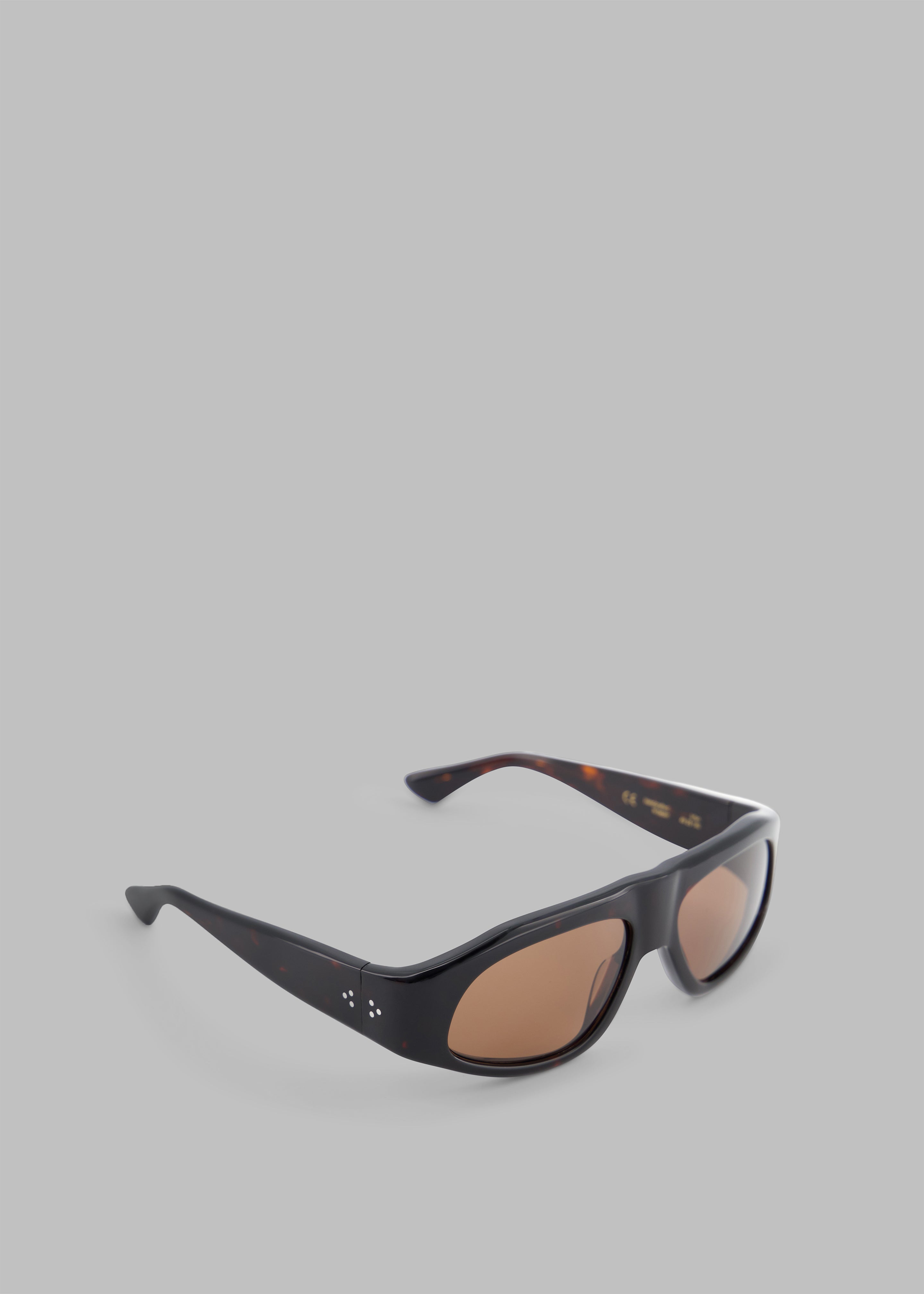 Port Tanger Irfan Sunglasses - Myrrh Acetate/Tobacco Lens - 4