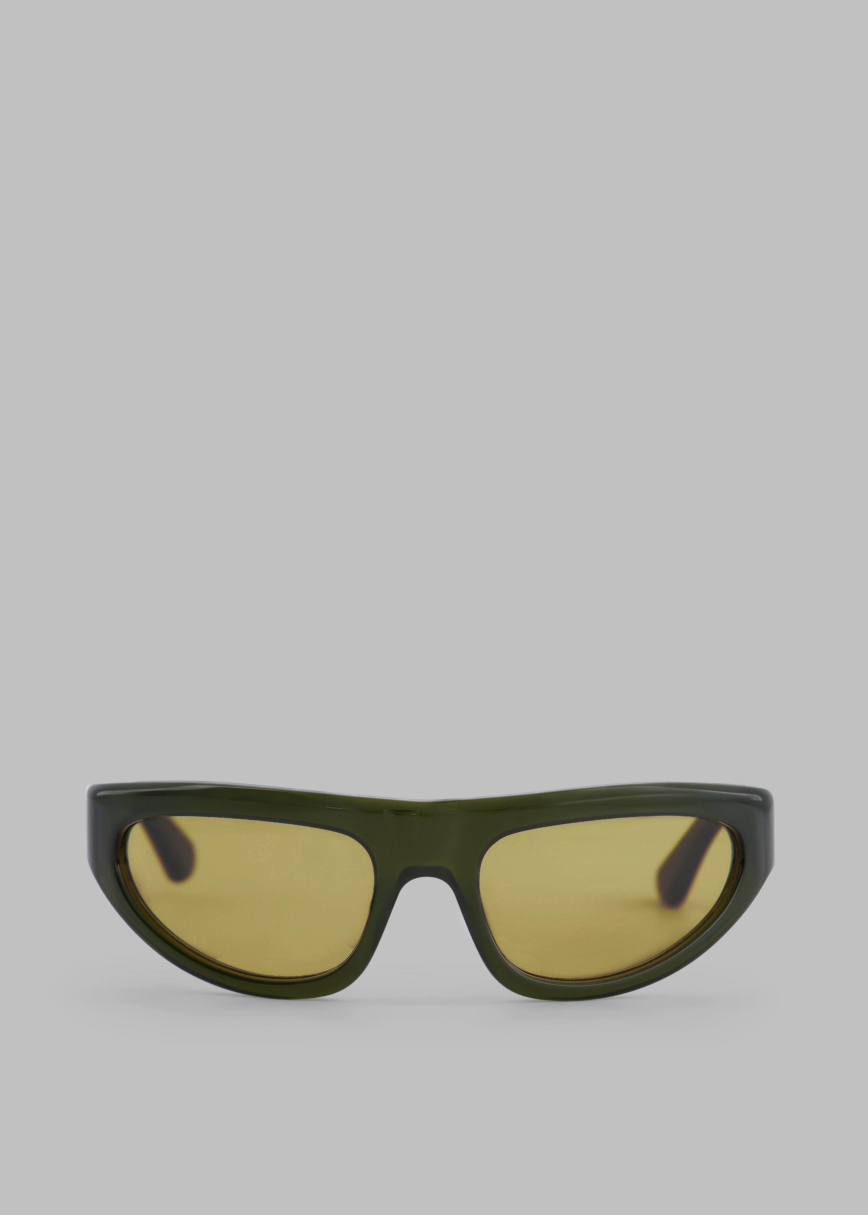 Port Tanger Malick Sunglasses - Cardamom Acetate/Warm Olive Lens - 1 - [gender-male]