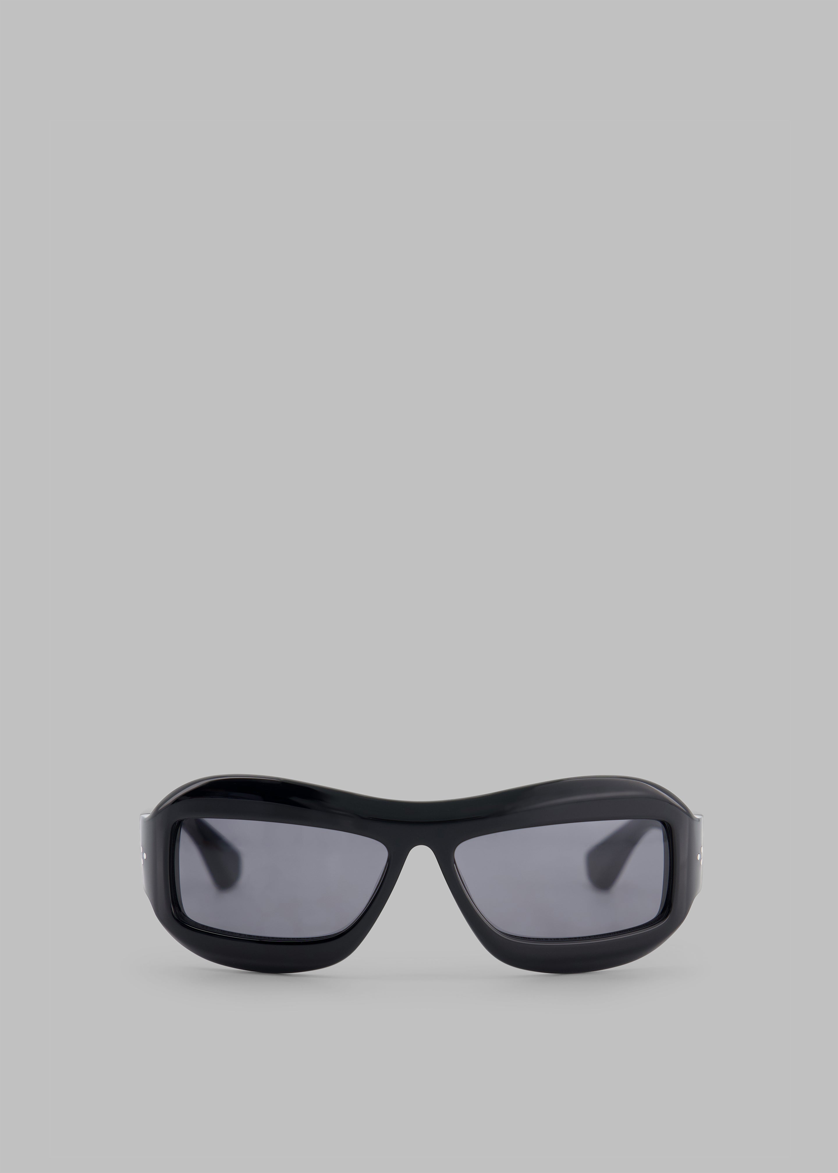 Port Tanger Zarin Sunglasses - Black Acetate/Black Lens - 1