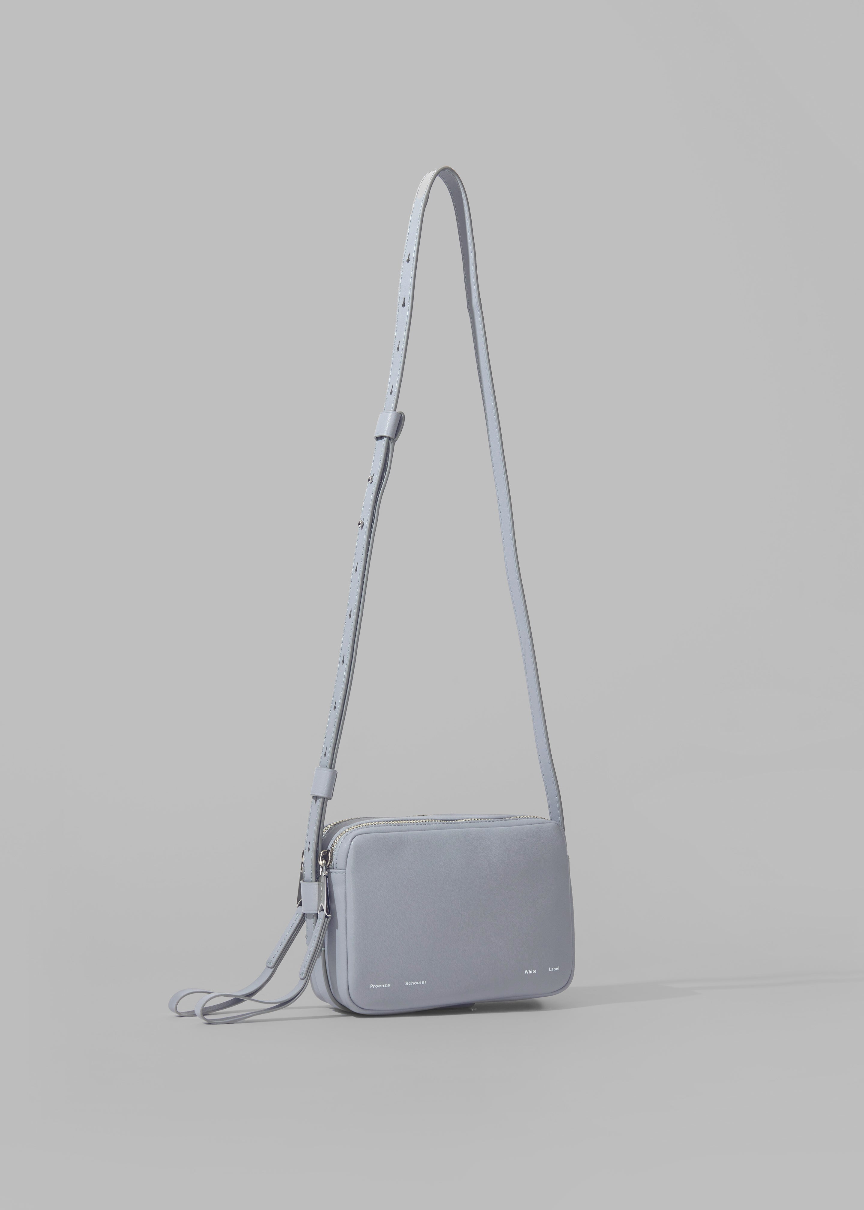 Proenza Schouler White Label Watts Leather Camera Bag Ash