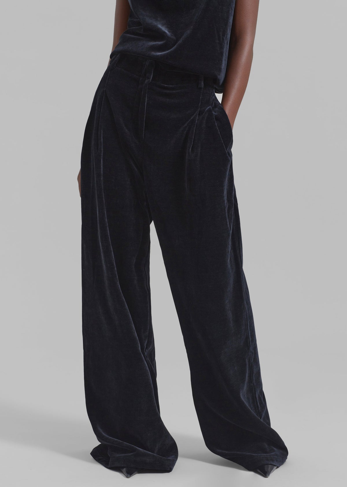 Proenza Schouler White Label Aria Pants - Black - 2