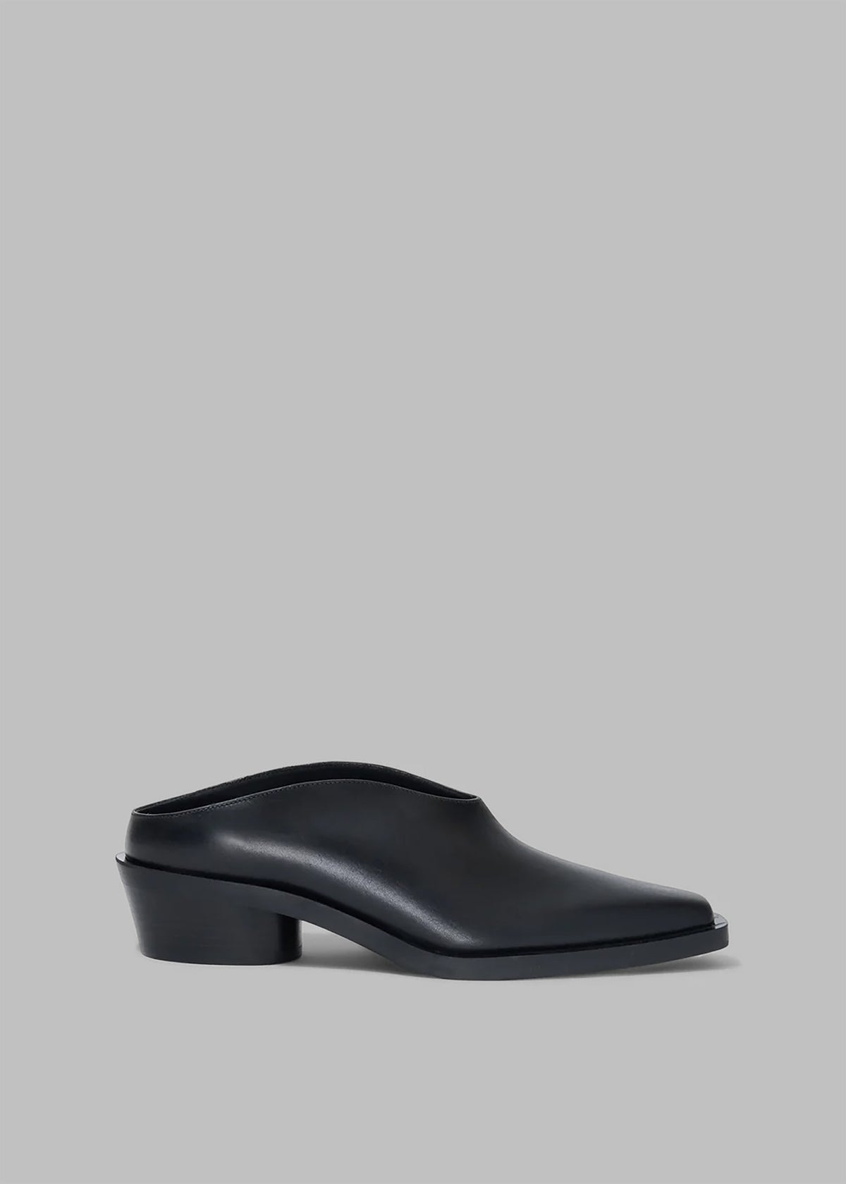 Proenza Schouler Bronco Mules - Black - 1