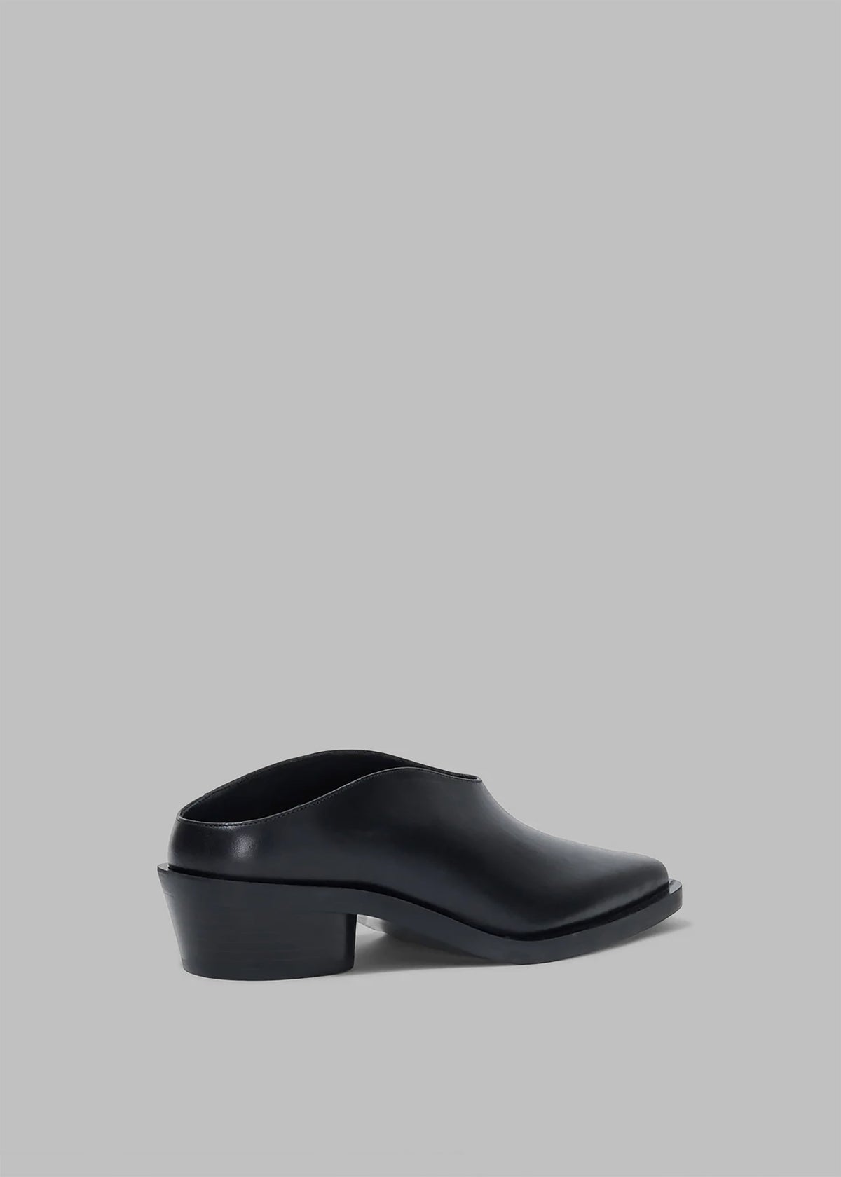 Proenza Schouler Bronco Mules - Black - 4