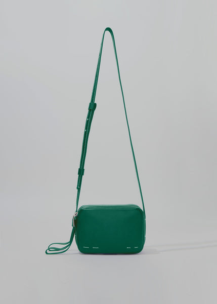 Proenza Schouler White Label Watts Leather Camera Bag Emerald