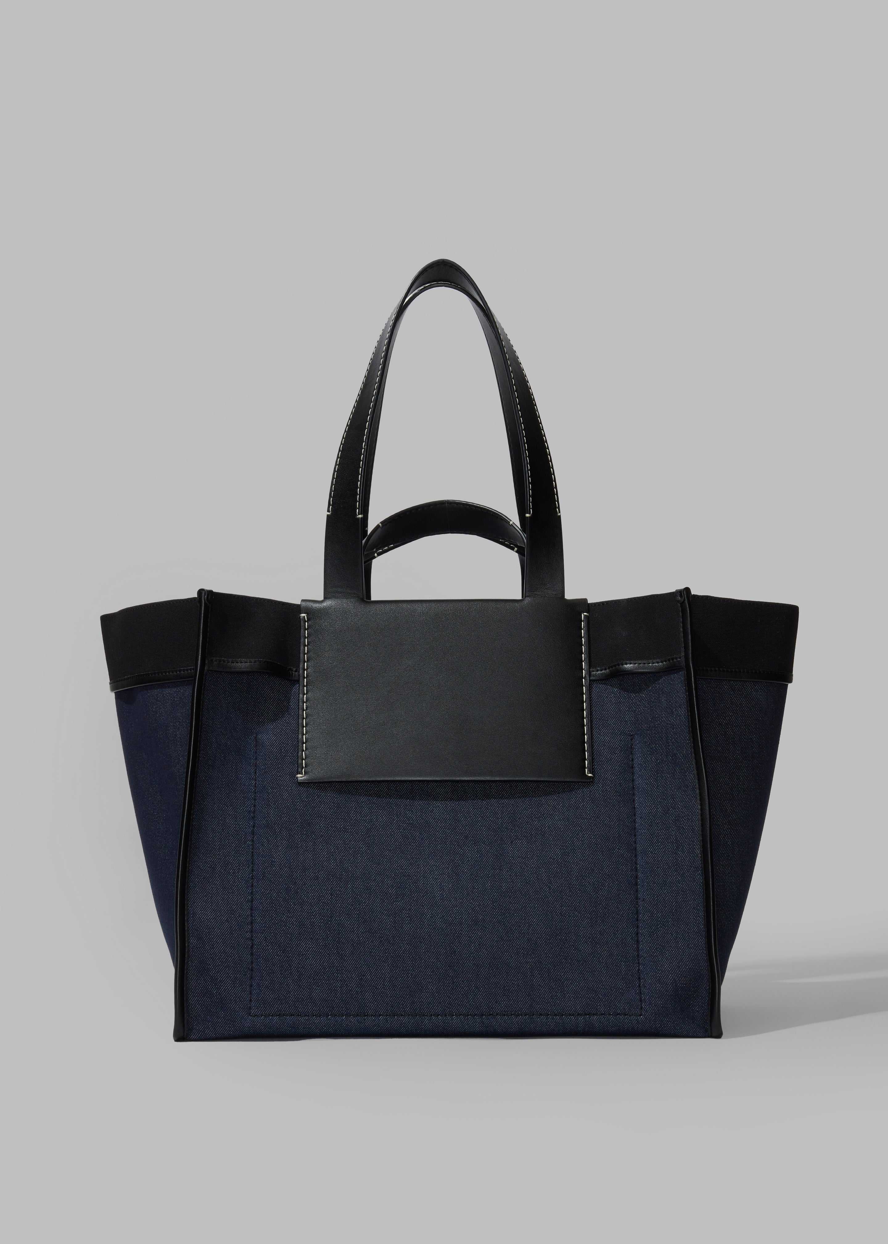 Proenza Schouler White Label XL Denim Morris Tote Indigo