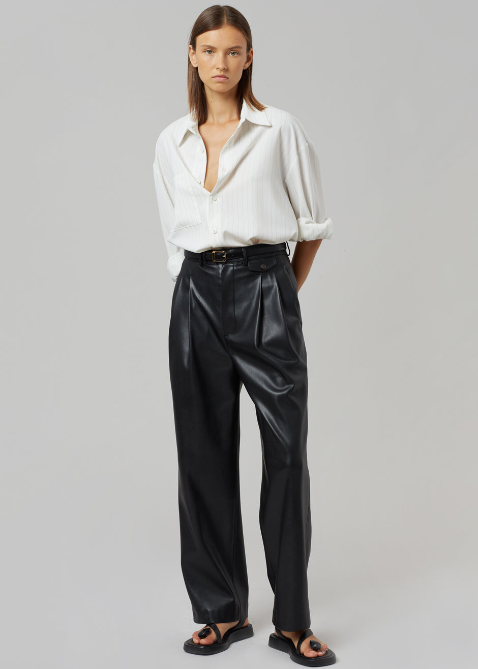 Where can you buy leather clearance pants