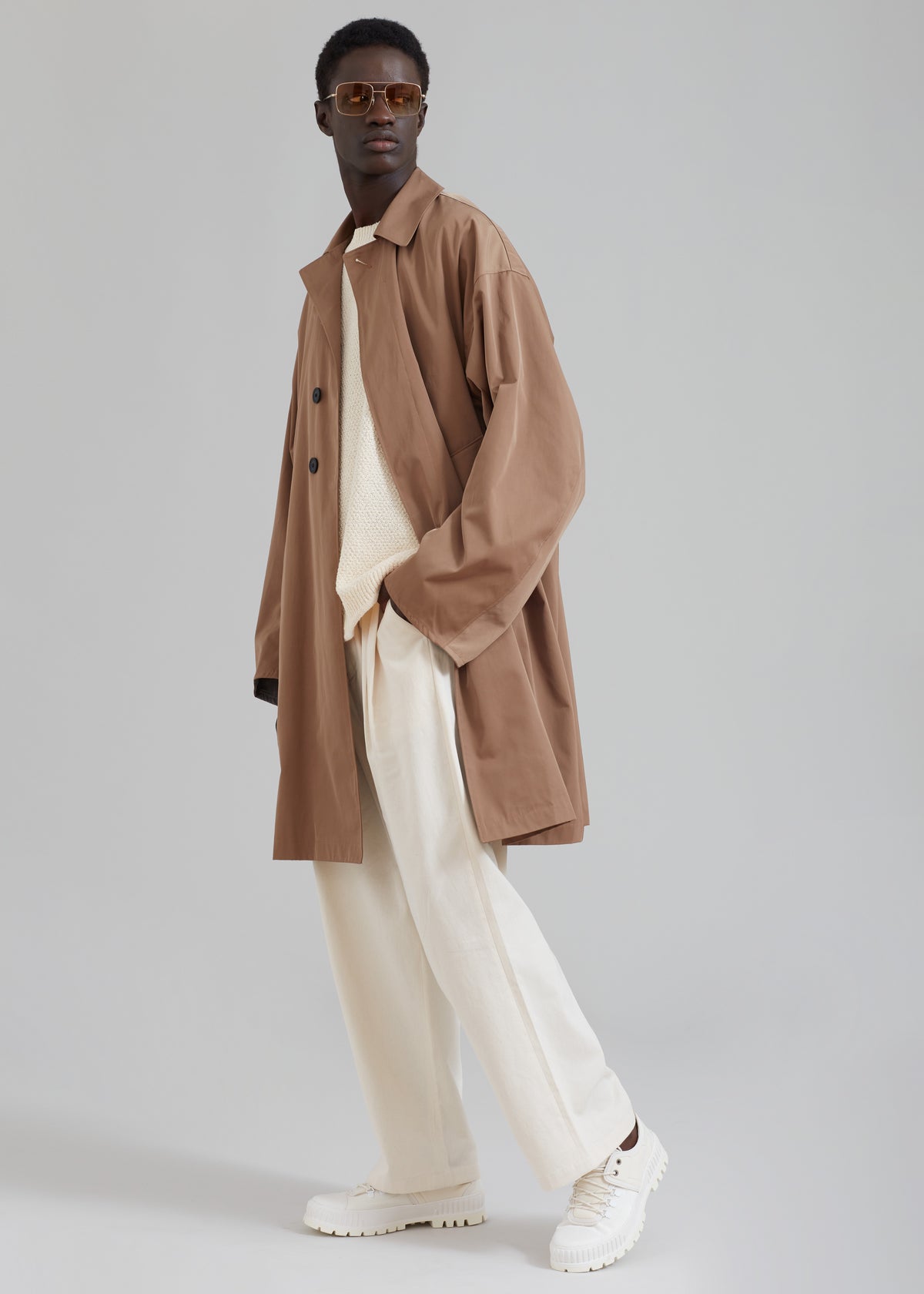 Peter Trench Coat - Beige - 2