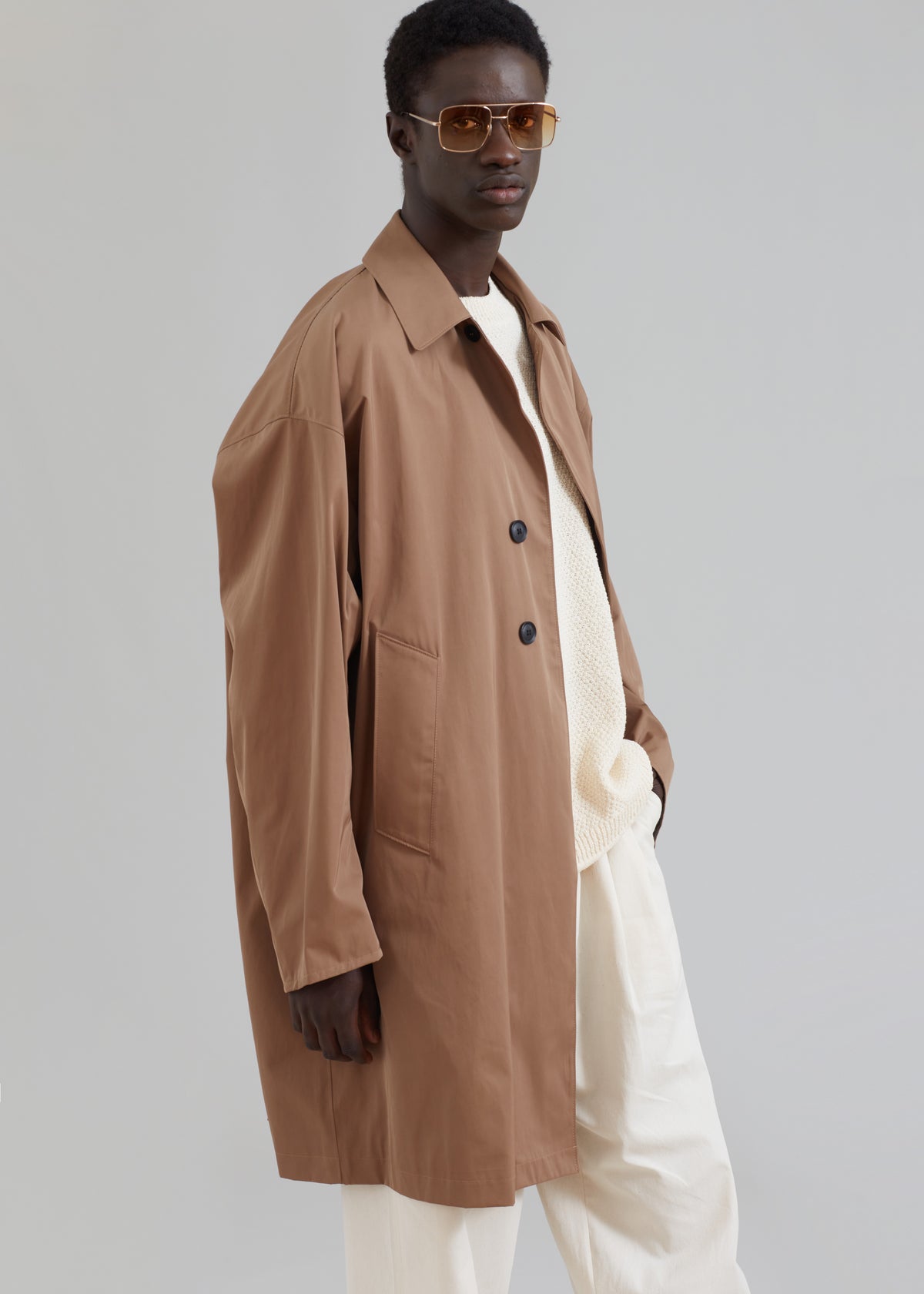 Peter Trench Coat - Beige - 5