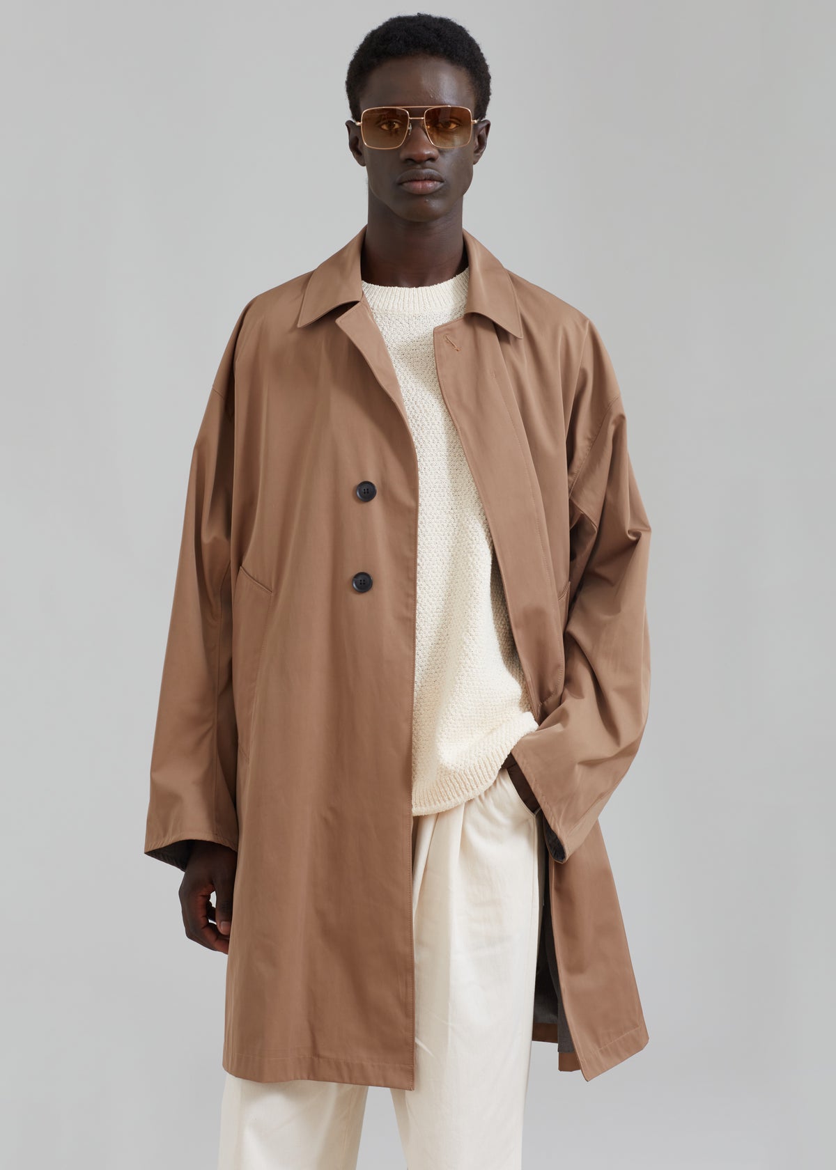 Peter Trench Coat - Beige - 3