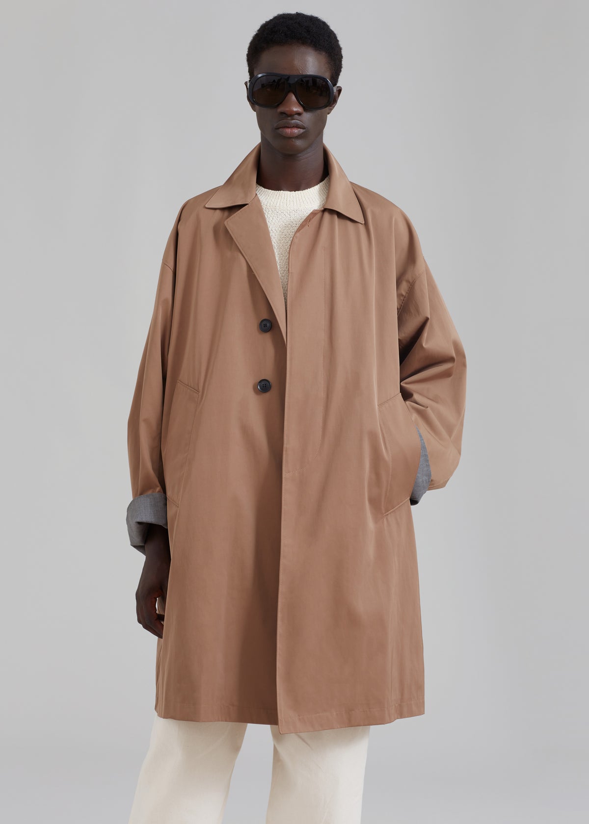 Peter Trench Coat - Beige - 1