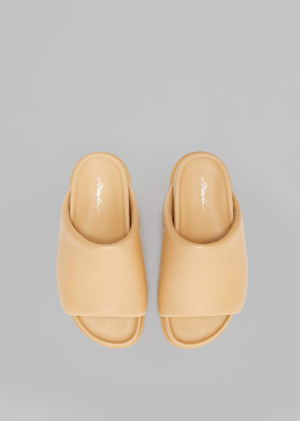 3.1 Phillip Lim Freida Pillow-Platform Slide - Chai - 2