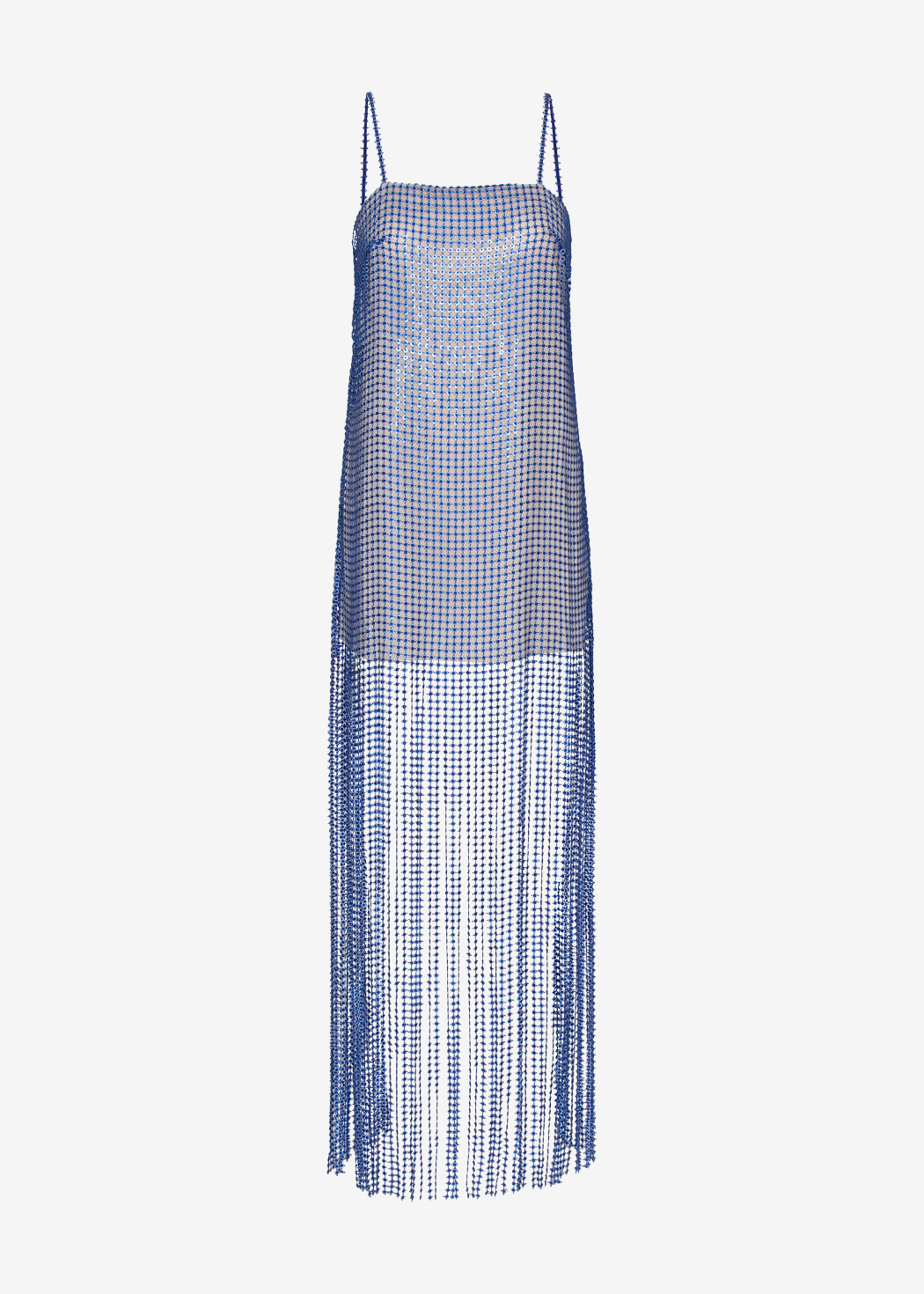 REMAIN Sequin Lace Fringe Dress - Surf The Web Comb. - 11
