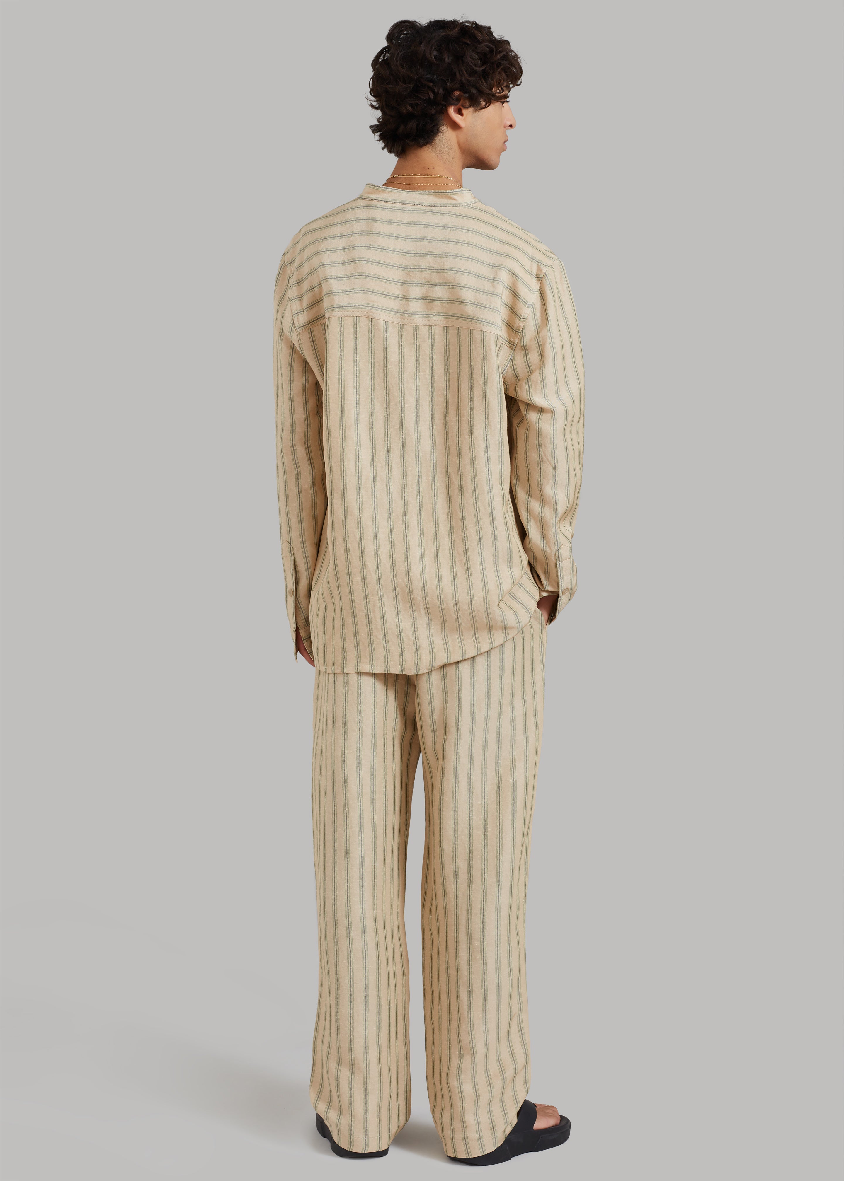 Róhe Resort Striped Trousers - Deckchair Stripe - 6