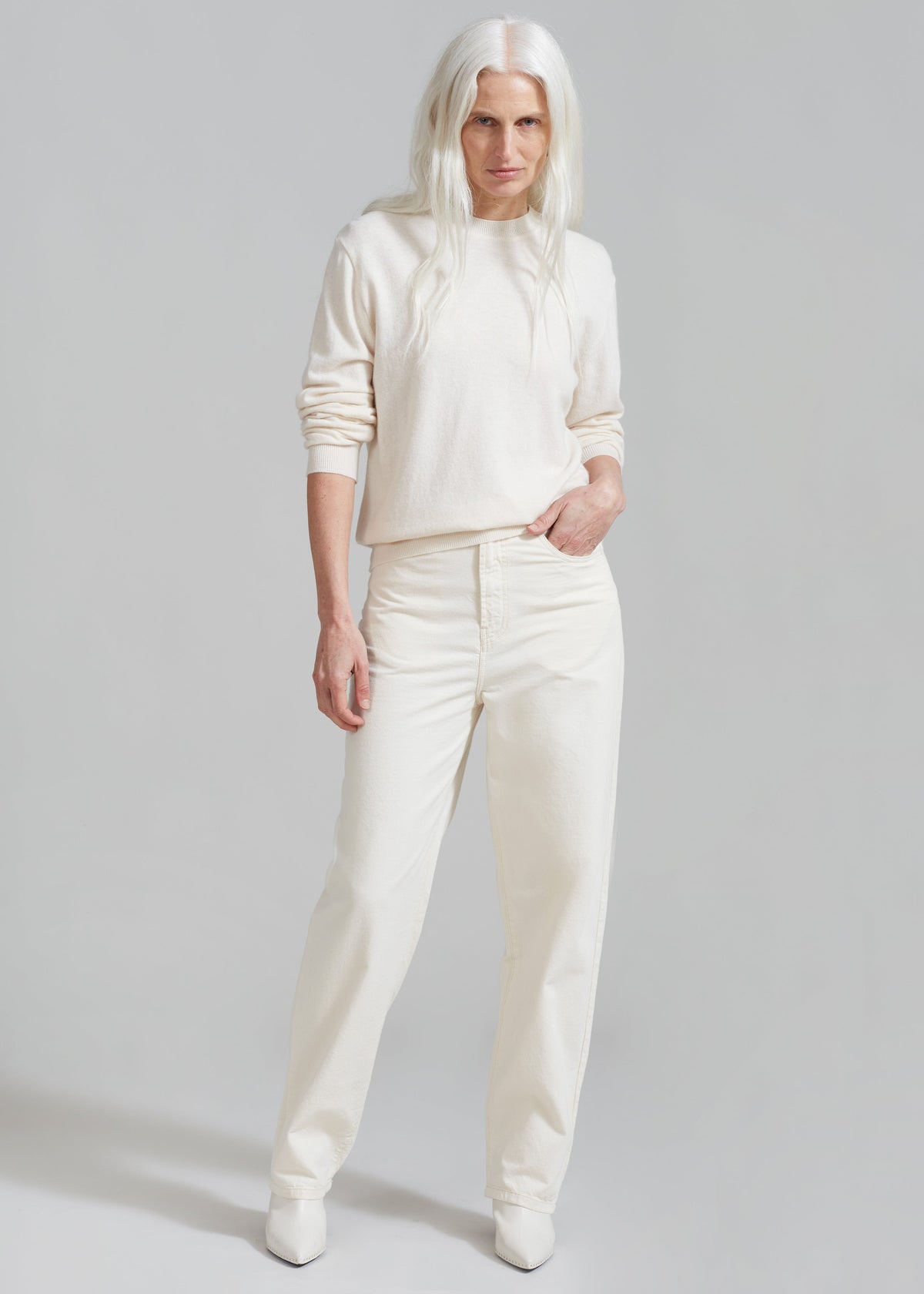 Róhe Relaxed Fit Denim - Raw Cotton - 3