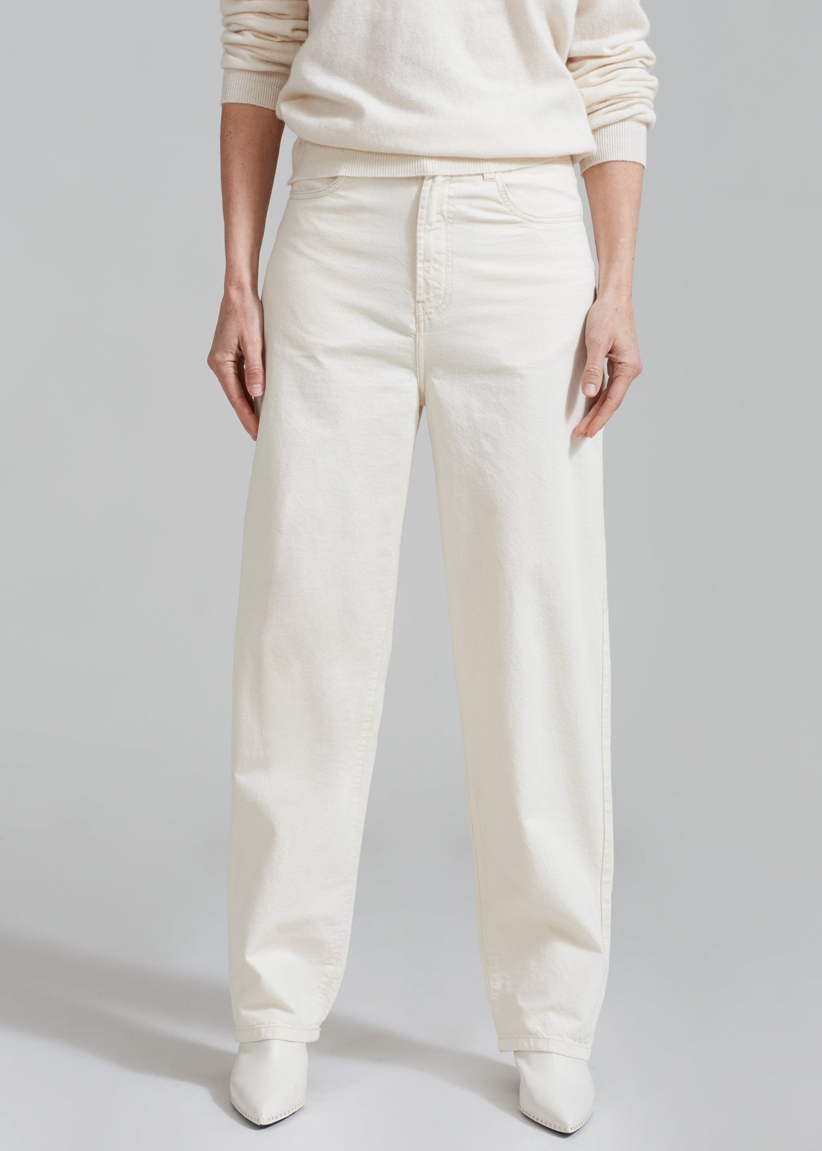 Róhe Relaxed Fit Denim - Raw Cotton - 4