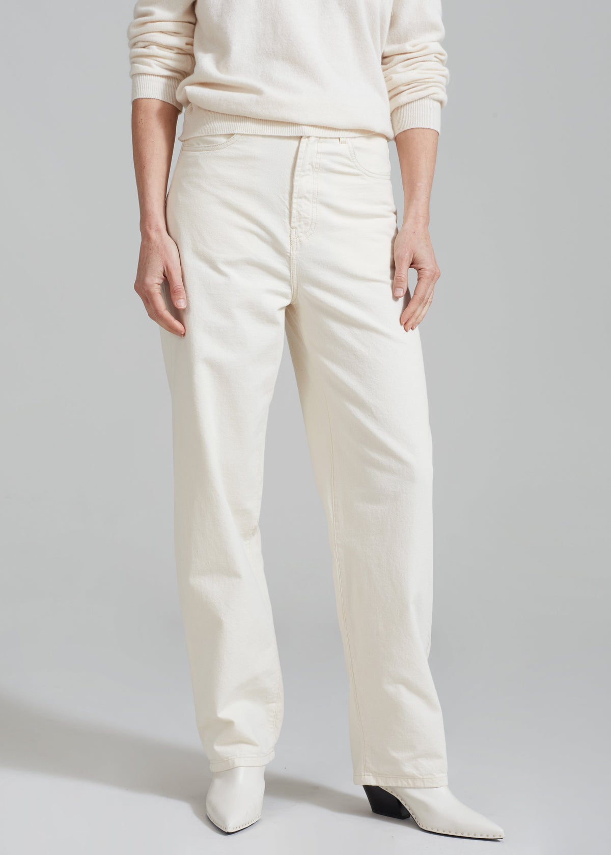 Róhe Relaxed Fit Denim - Raw Cotton - 2