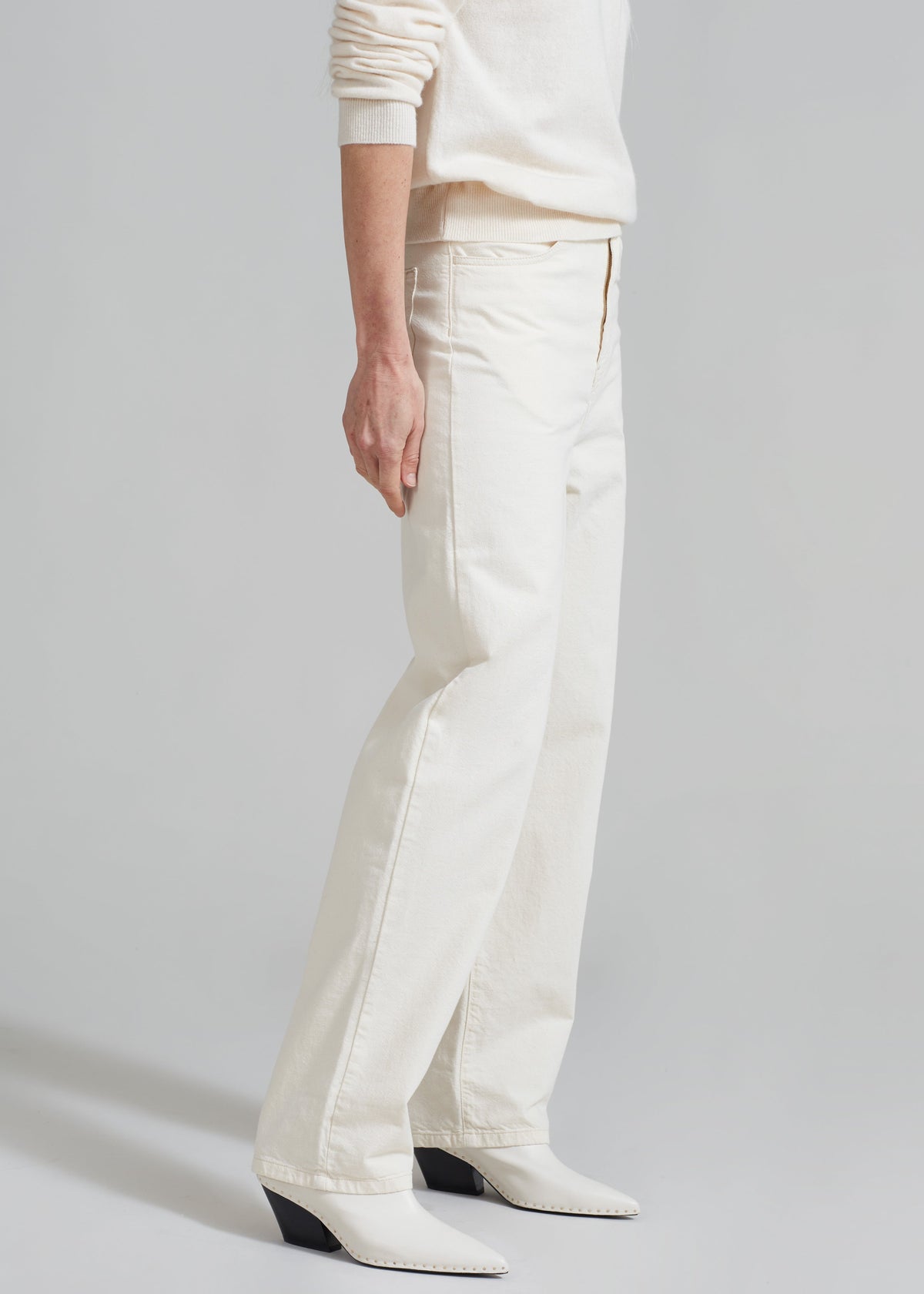 Róhe Relaxed Fit Denim - Raw Cotton - 5