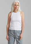 Róhe Rib Tank Top - White