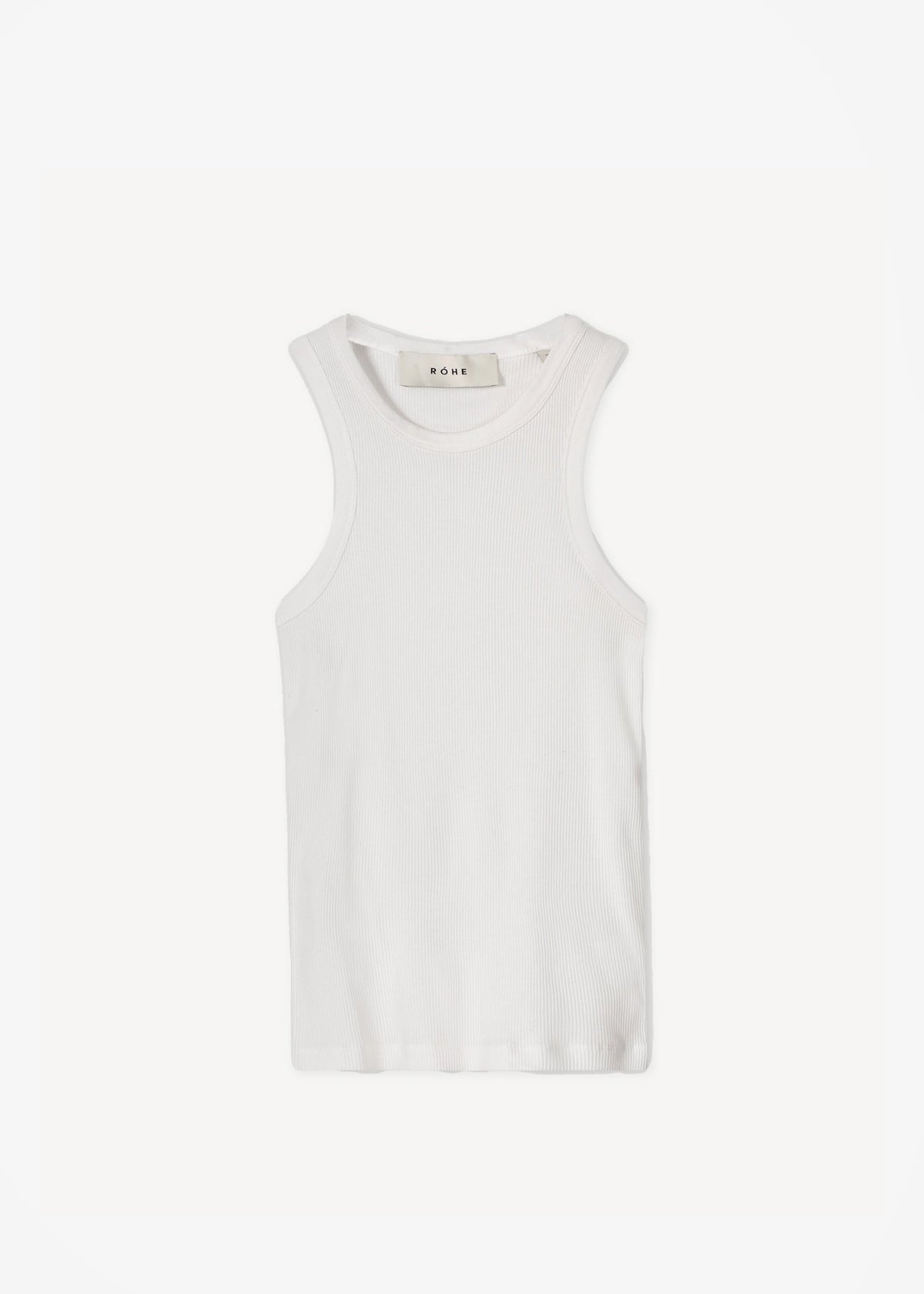 Róhe Rib Tank Top - White - 8