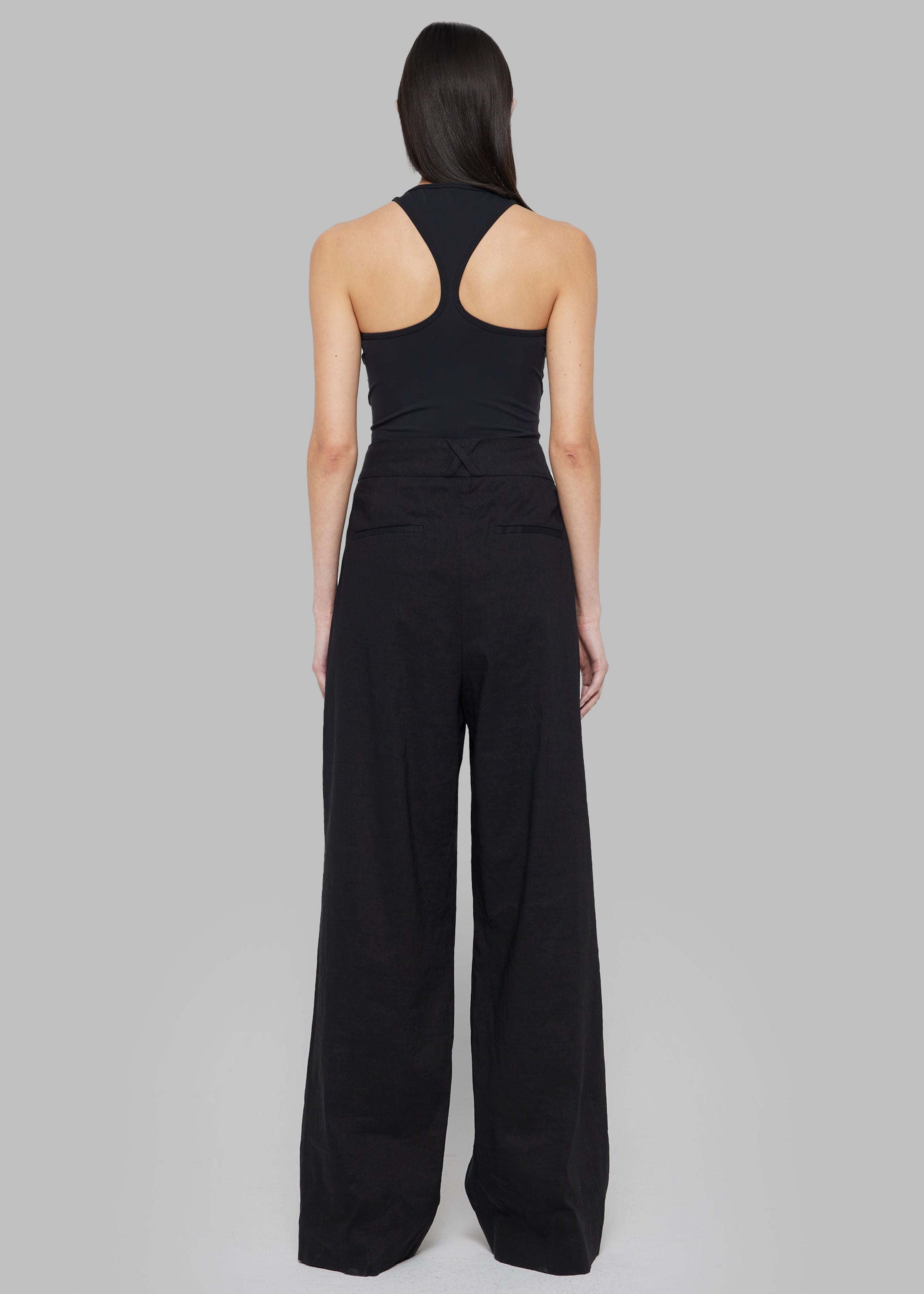Róhe Shaped Rib Top - Noir - 4