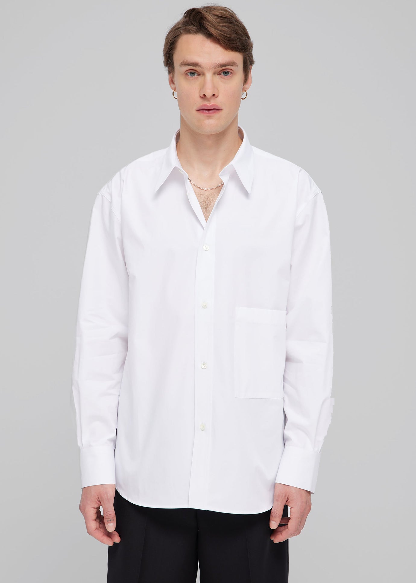 Róhe Unisex Classic Shirt - White