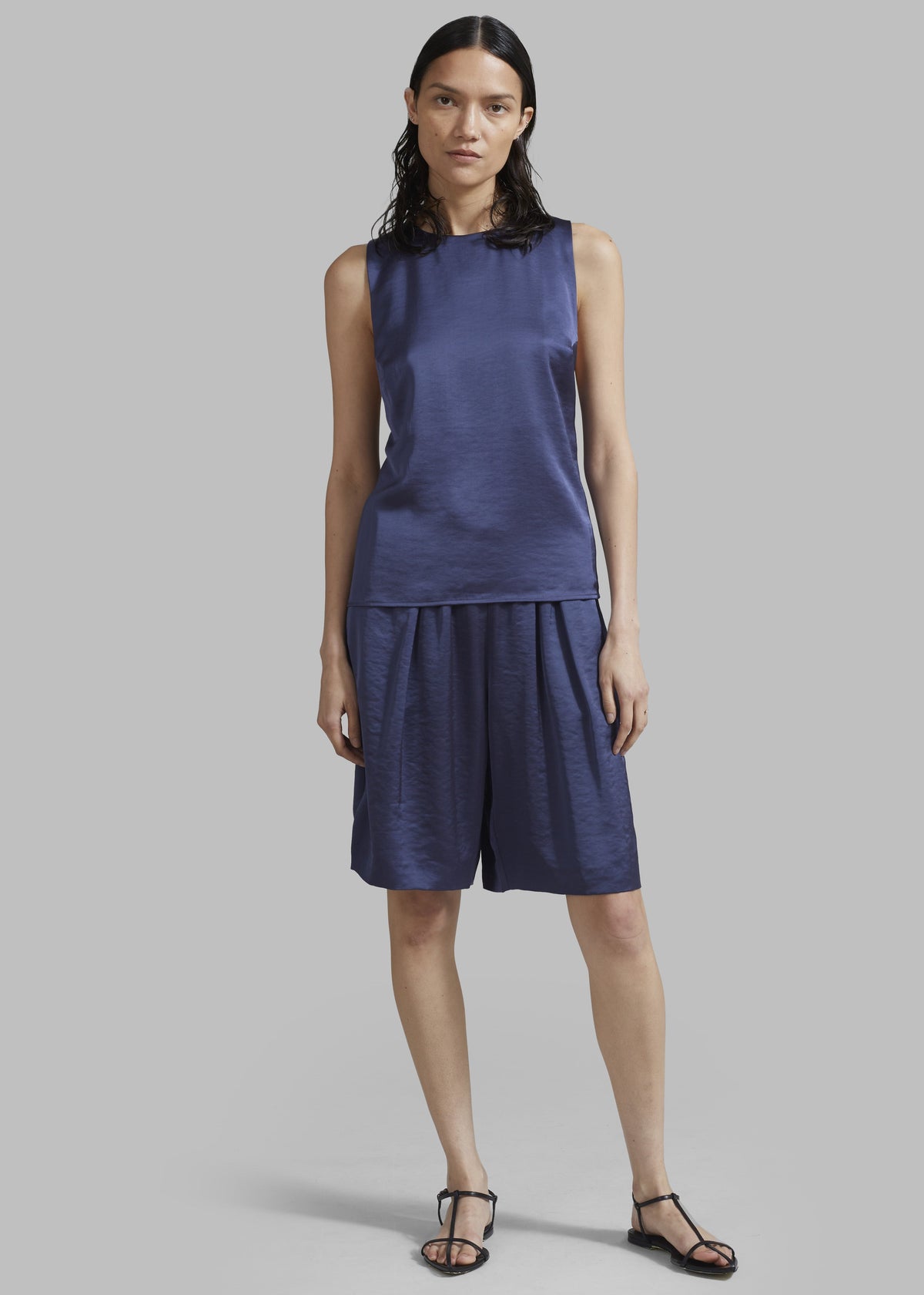 Samsøe Samsøe Julia Shorts - Nightshadow Blue - 1