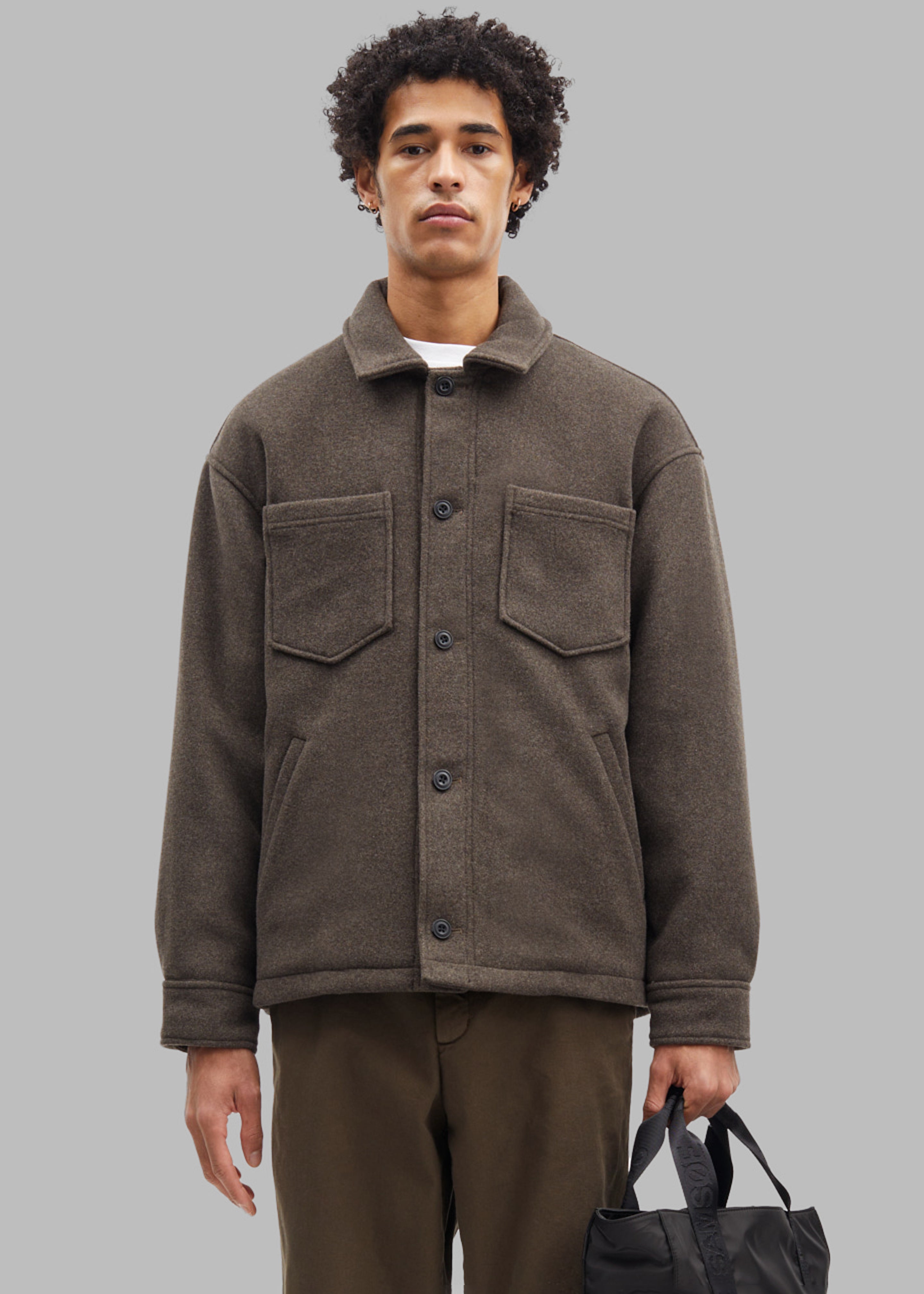 Samsøe Samsøe Pally Shirt Jacket - Crocodile – Frankie Shop Europe