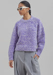 Samsøe Samsøe Aria Crew Neck - Simply Purple Melange