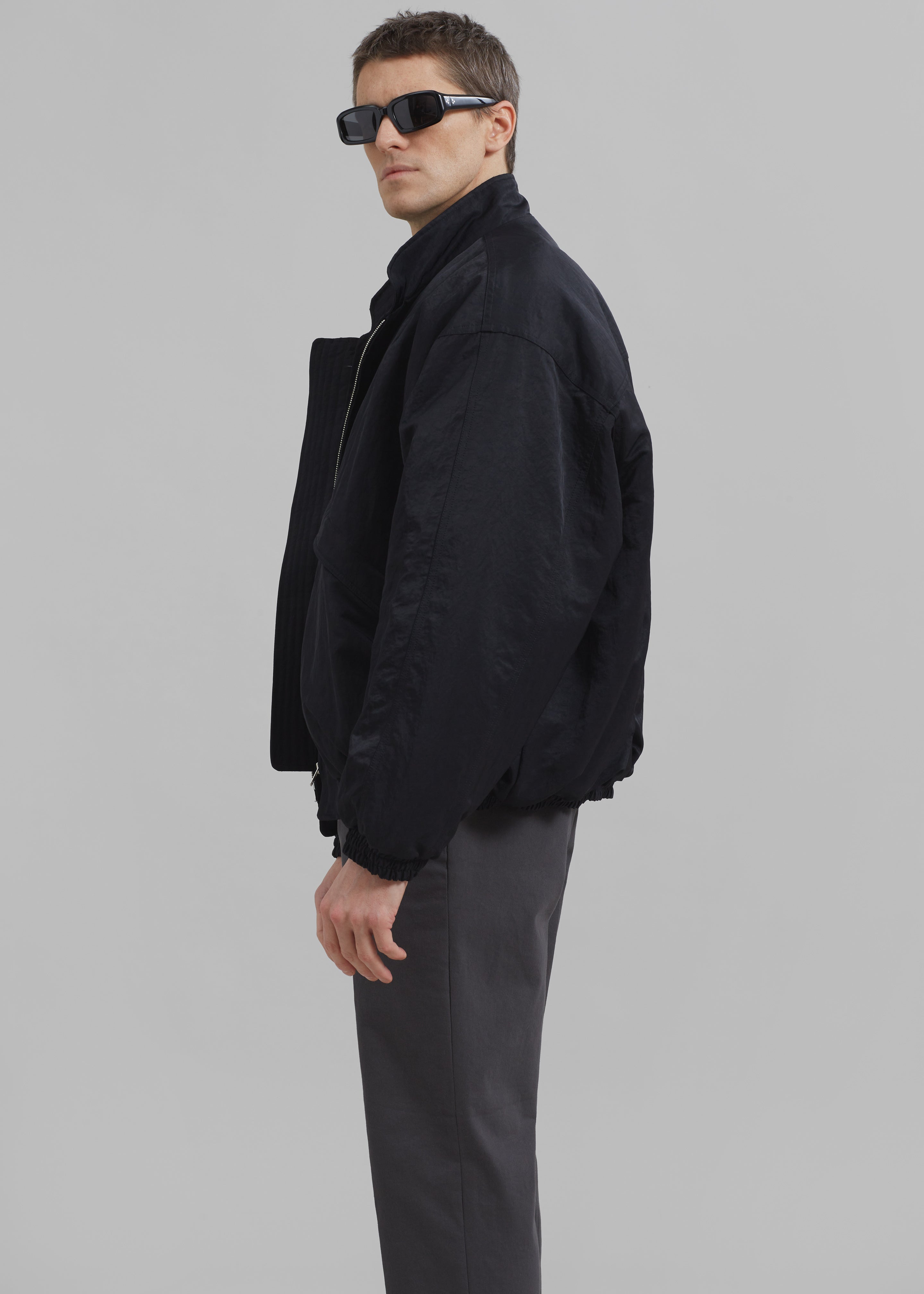 Seth Oversized Jacket - Black – The Frankie Shop Europe