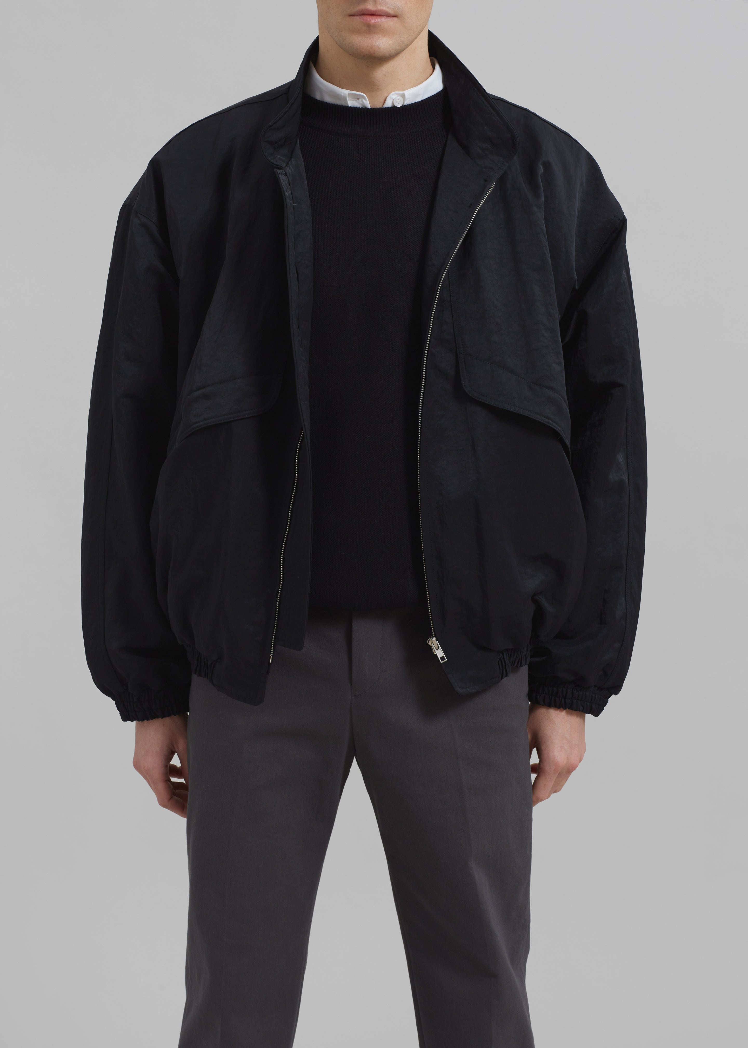 Seth Oversized Jacket - Black - 3