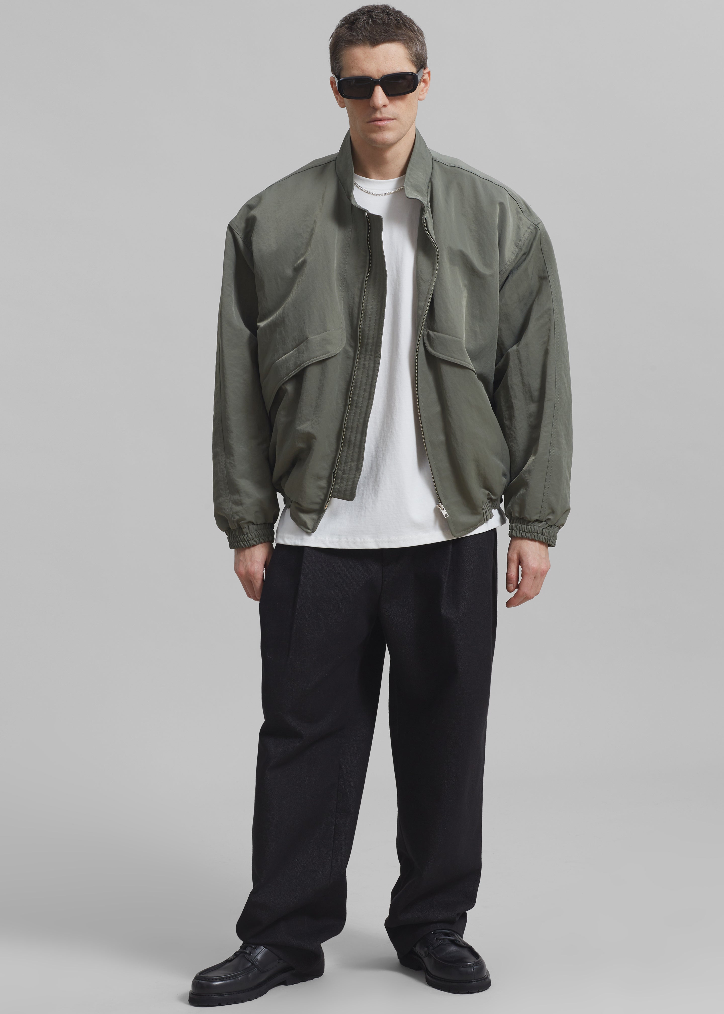 Seth Oversized Jacket - Khaki - 6 - [gender-male]