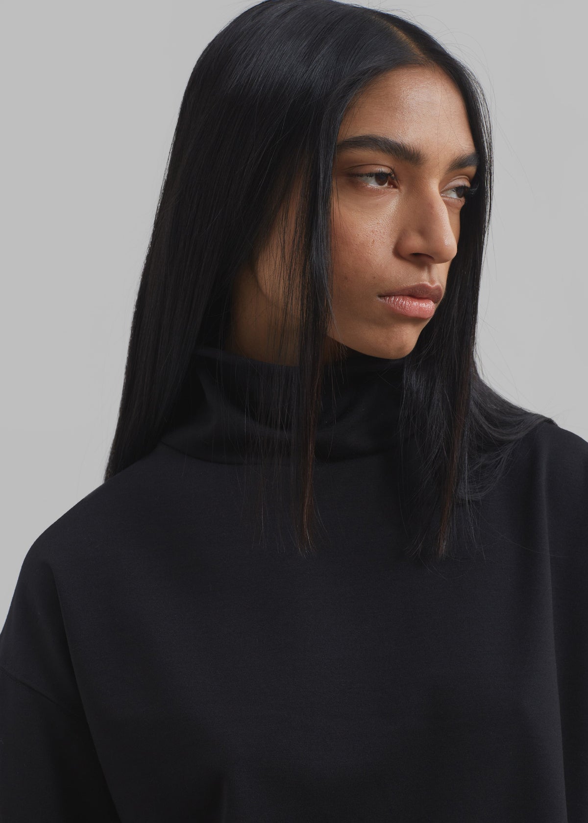 Shiloh Oversized Top - Black - 4