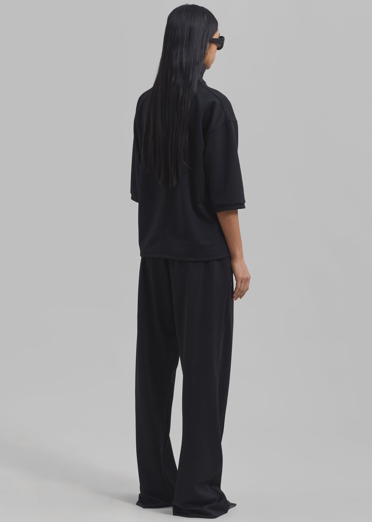 Shiloh Oversized Top - Black - 11