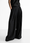 Sloane Wide Leg Trousers - Black