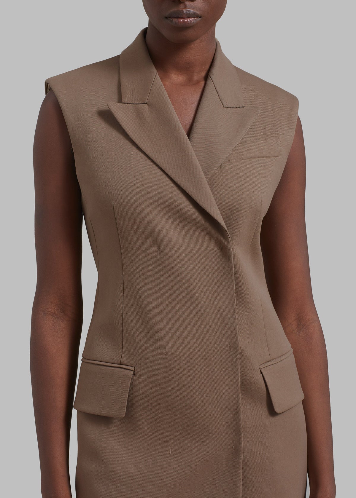 Sportmax Goloso Dress - Beige - 3